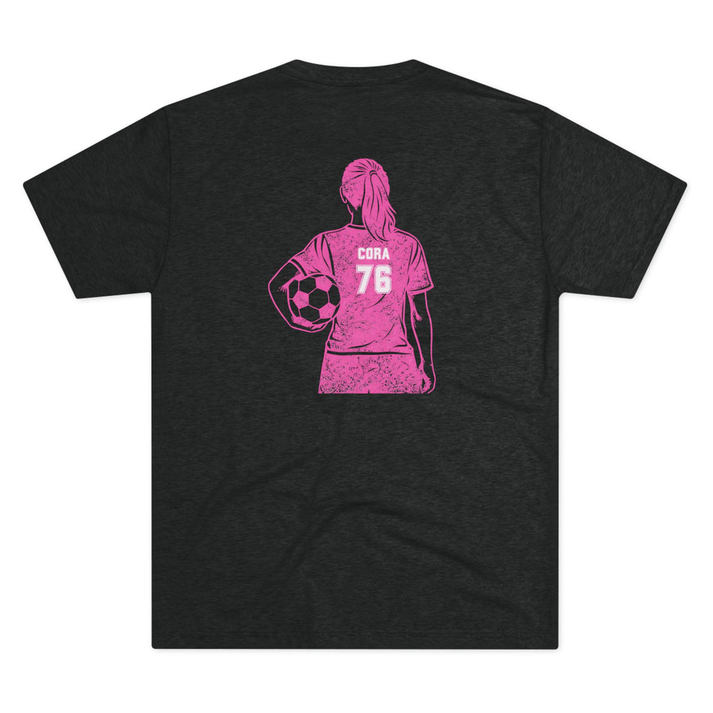 VISTA Porcupines Personalized Soccer Tee — Personalized Back-Name And Number