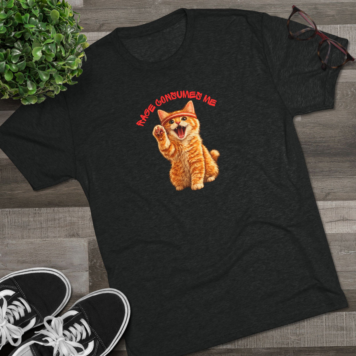 Rage Consumes Me Tri-blend Tee