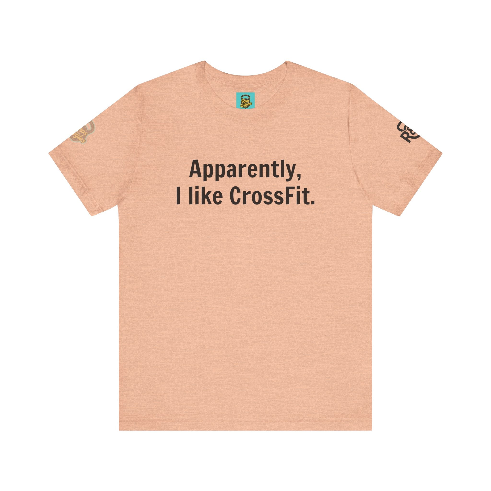 Apparently. With Your Gym Logo |CrossFit Coach Tee