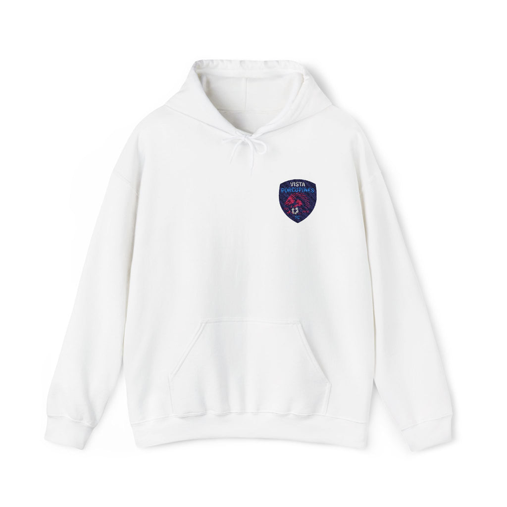 VISTA Porcupines- ADULT EMBROIDERED Cozy Unisex Hooded Sweatshirt with Front Pocket