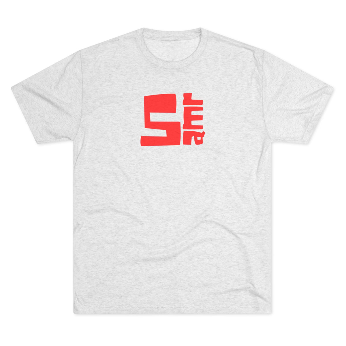 5 amr--Retro Red Tri-blend Tee