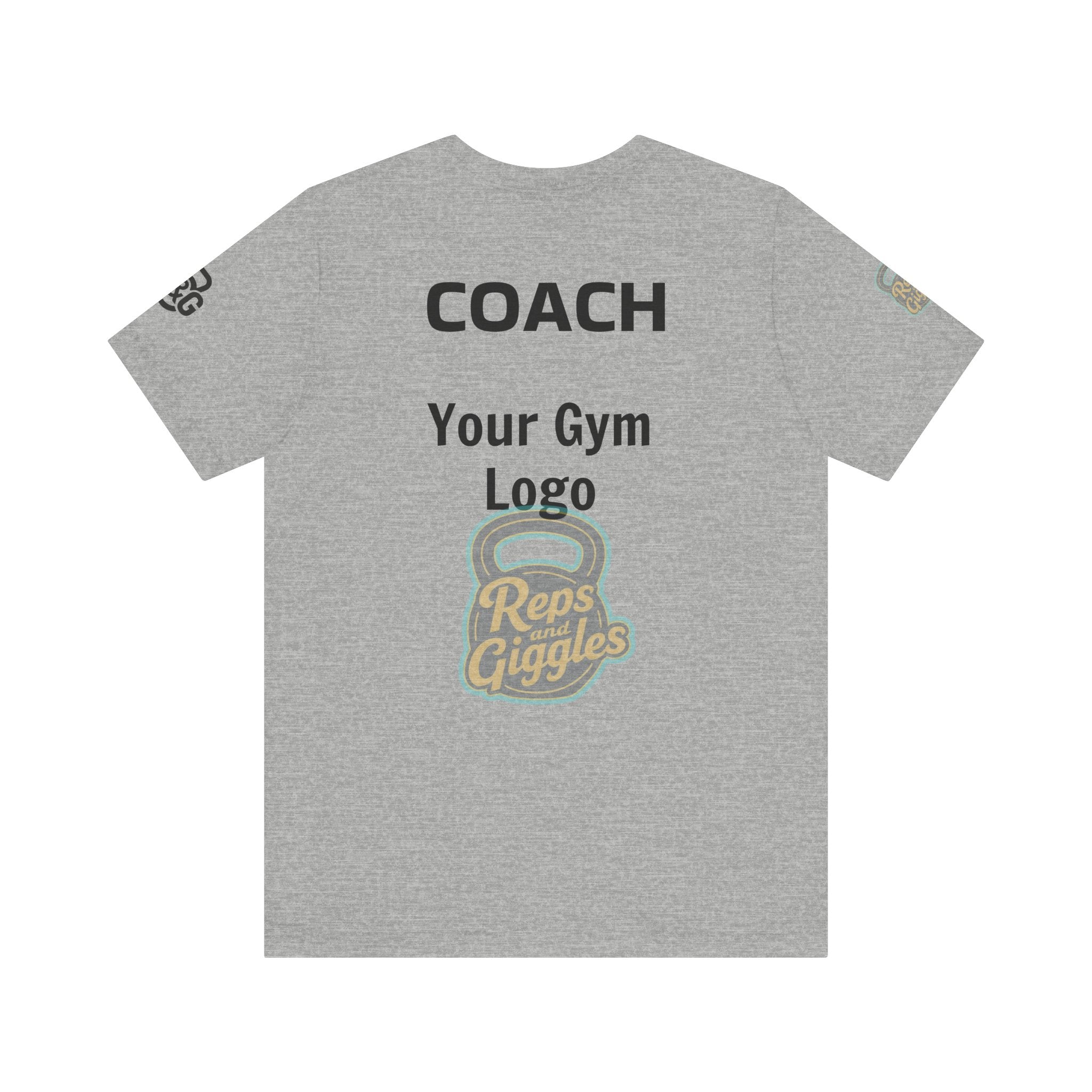 Apparently. With Your Gym Logo |CrossFit Coach Tee