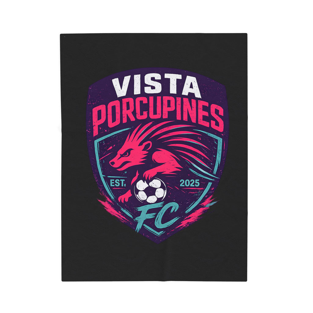 VISTA Porcupines -Vibrant Plush Blanket for Sports Lovers