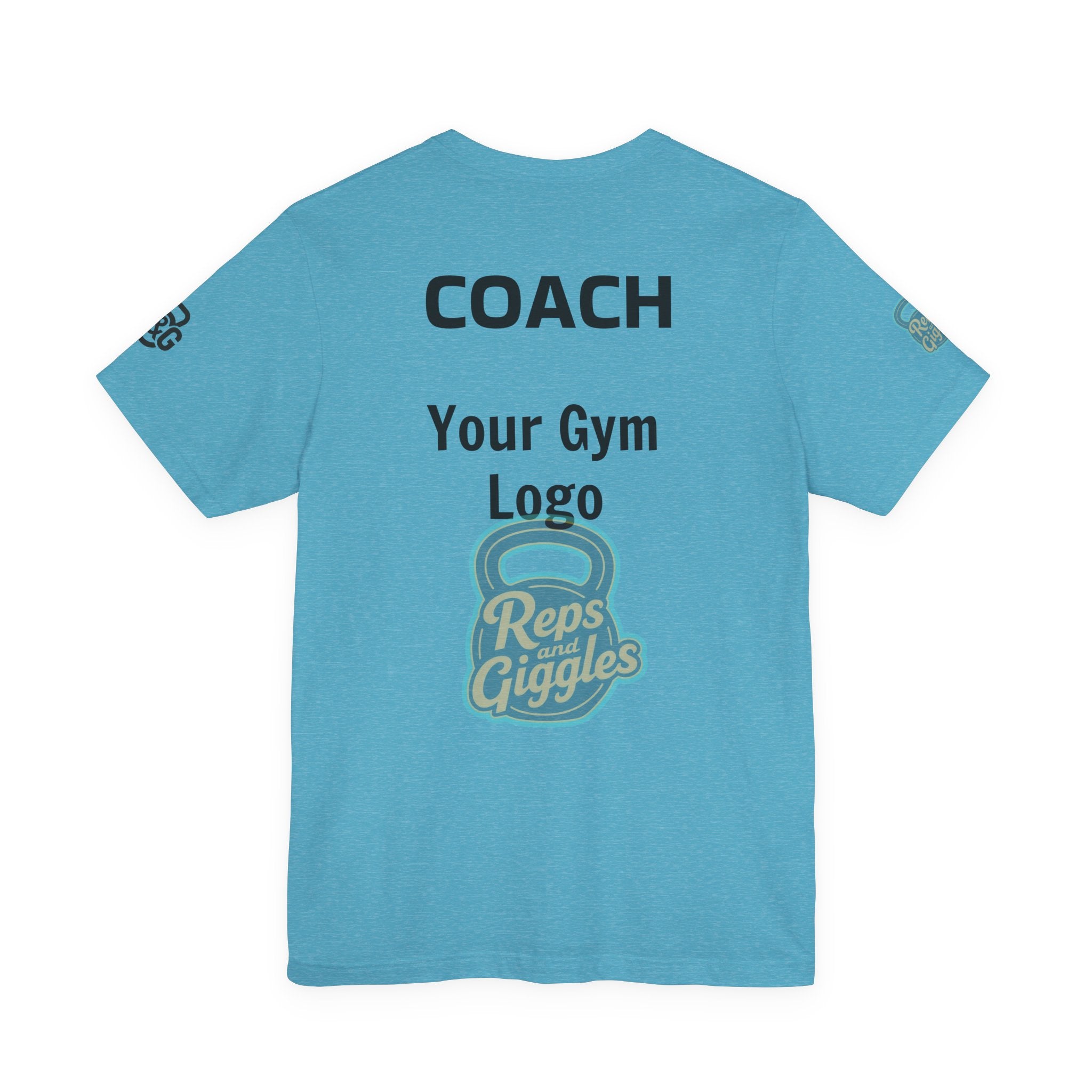 Apparently. With Your Gym Logo |CrossFit Coach Tee