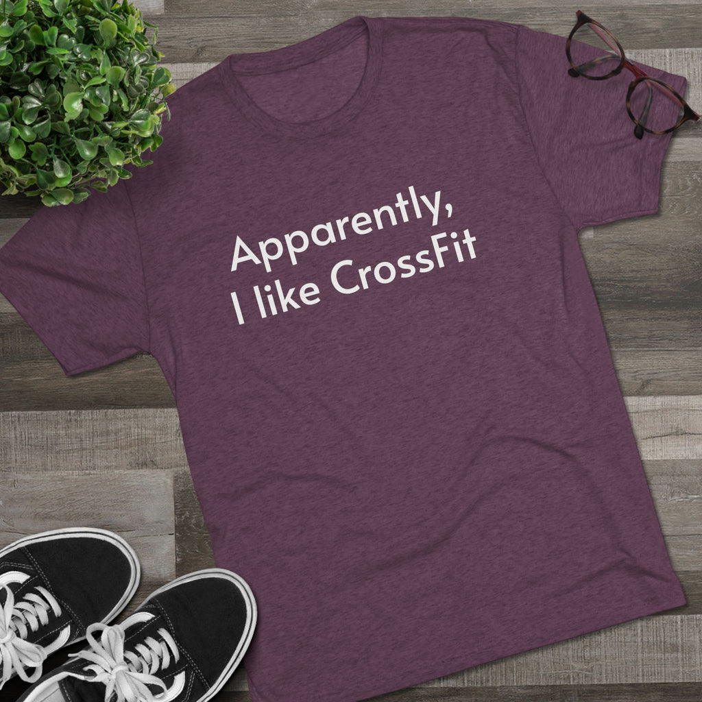 Apparently | CrossFit Coach Unisex Tri-Blend Tee