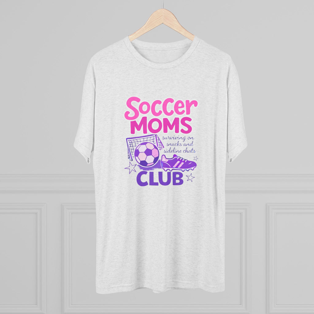 Soccer Moms Club- Uni-sex Tri-blend (so soft!)Tee - VISTA Porcupines