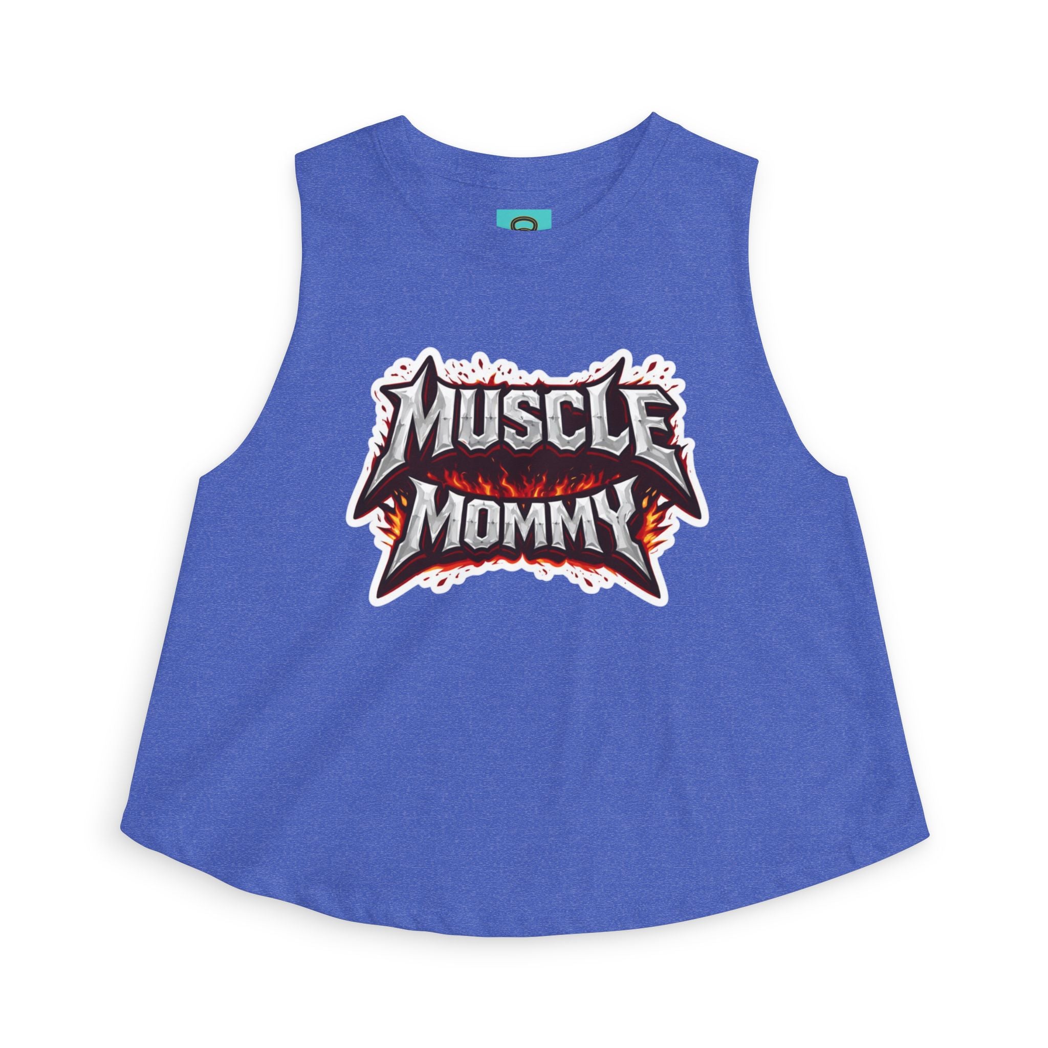 Muscle Mommy Crop Tank Top