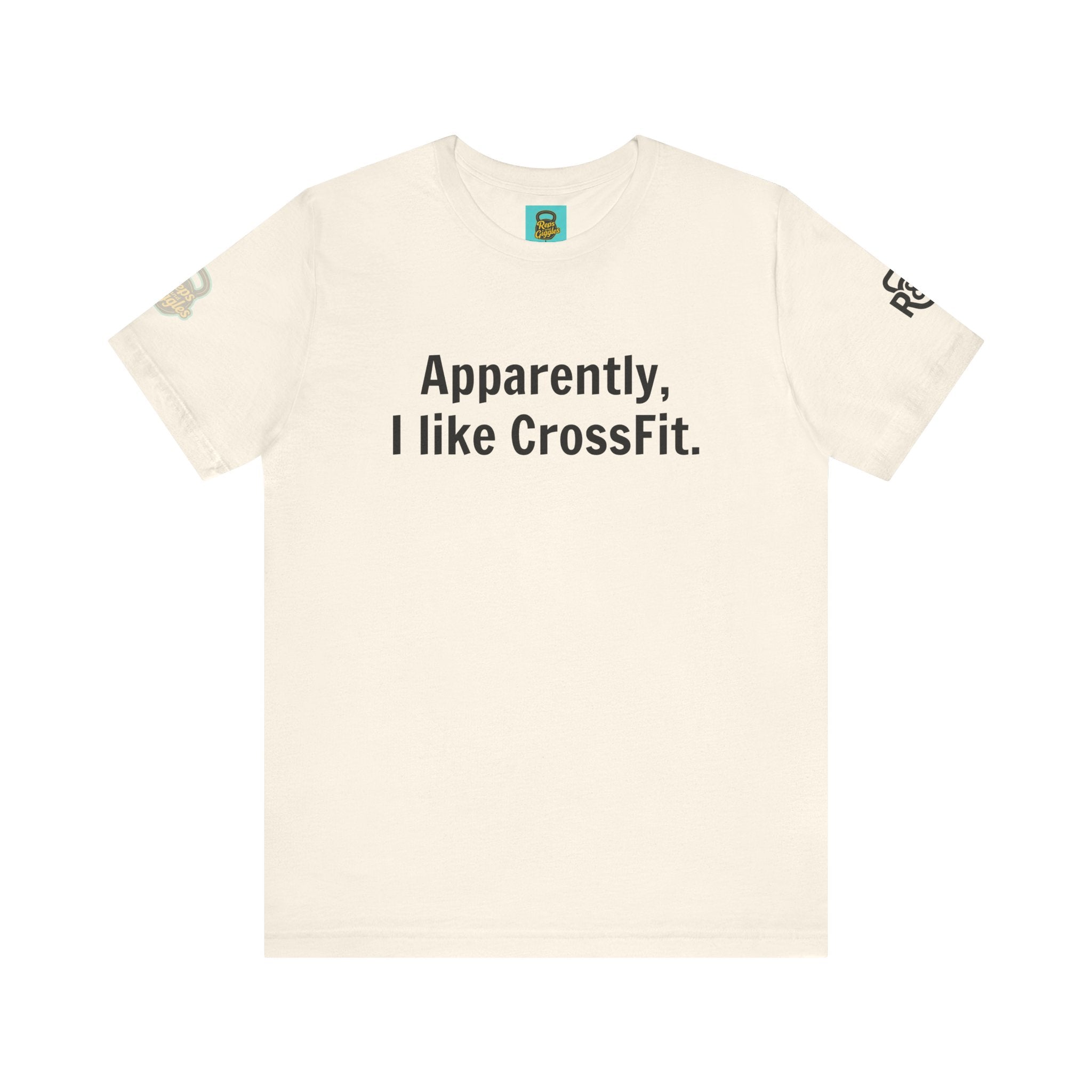 Apparently. With Your Gym Logo |CrossFit Coach Tee