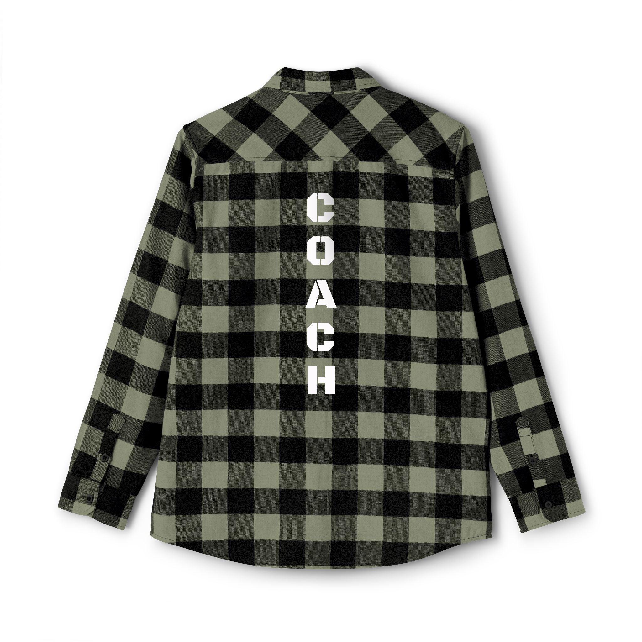 Unisex Flannel Shirt, Cozy Casual Style, Perfect for Outdoor Adventures, Great Gift for Coaches and All Seasons, Unique Fashion Statement