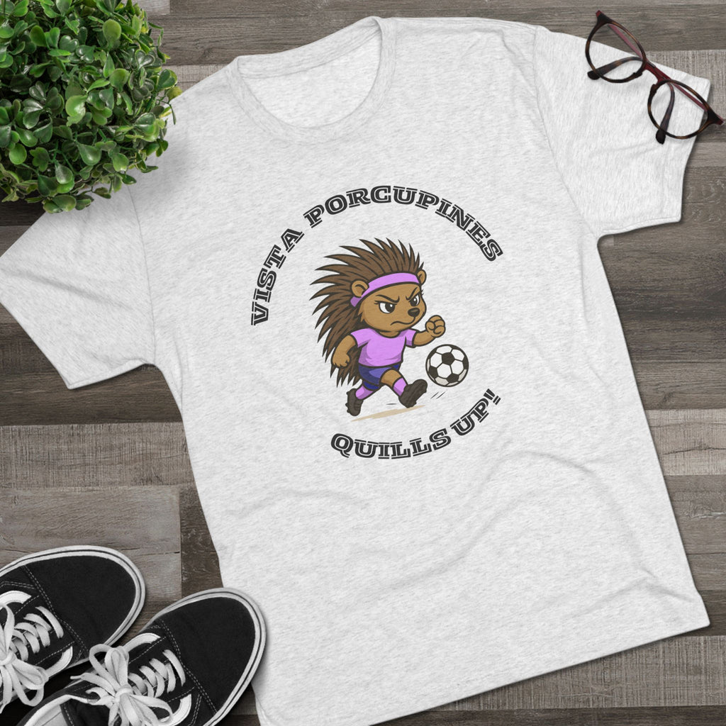 VISTA Porcupines 'Quills Up' ADULT Unisex Crew Tee,