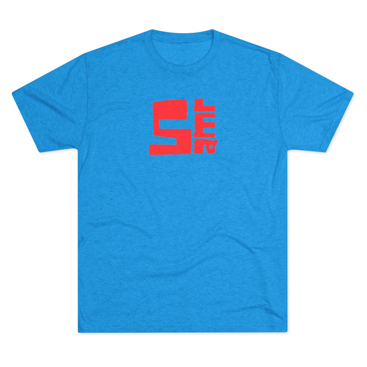 5 amr--Retro Red Tri-blend Tee