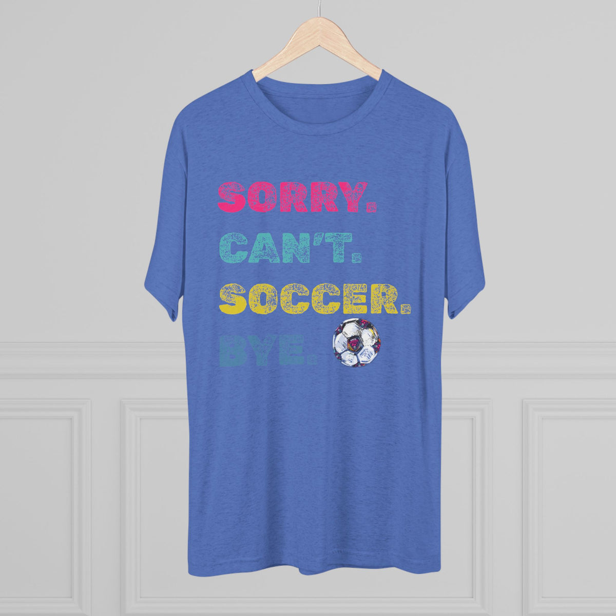 VISTA Porcupines 'Sorry. Can't' Tri-blend Tee
