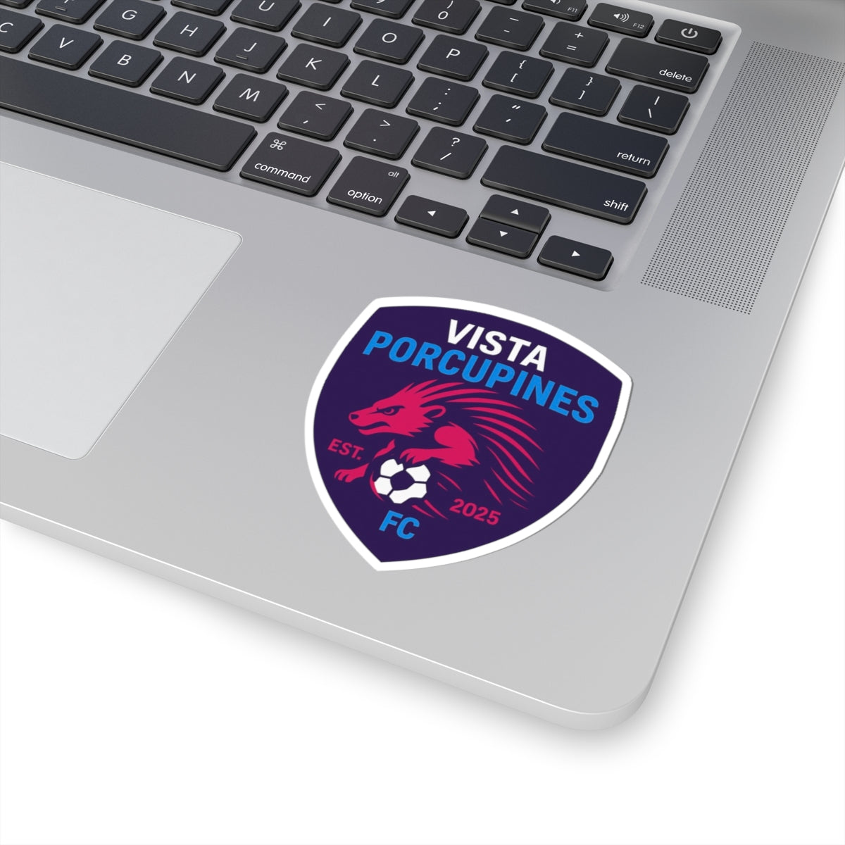 VISTA Porcupines FC Kiss-Cut Stickers | Sporty Team Decals