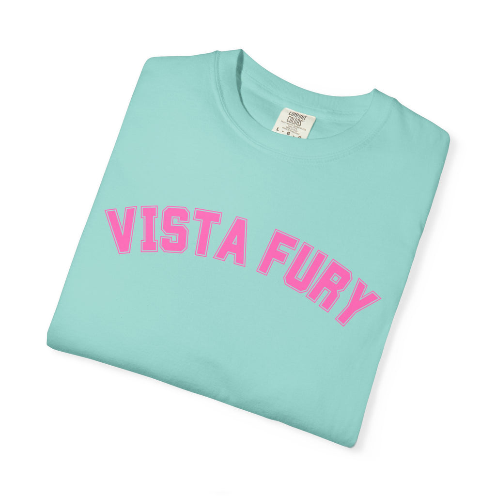 VISTA Fury Personalized Soccer T-Shirt —CHALKY MINT is Fury Turquoise