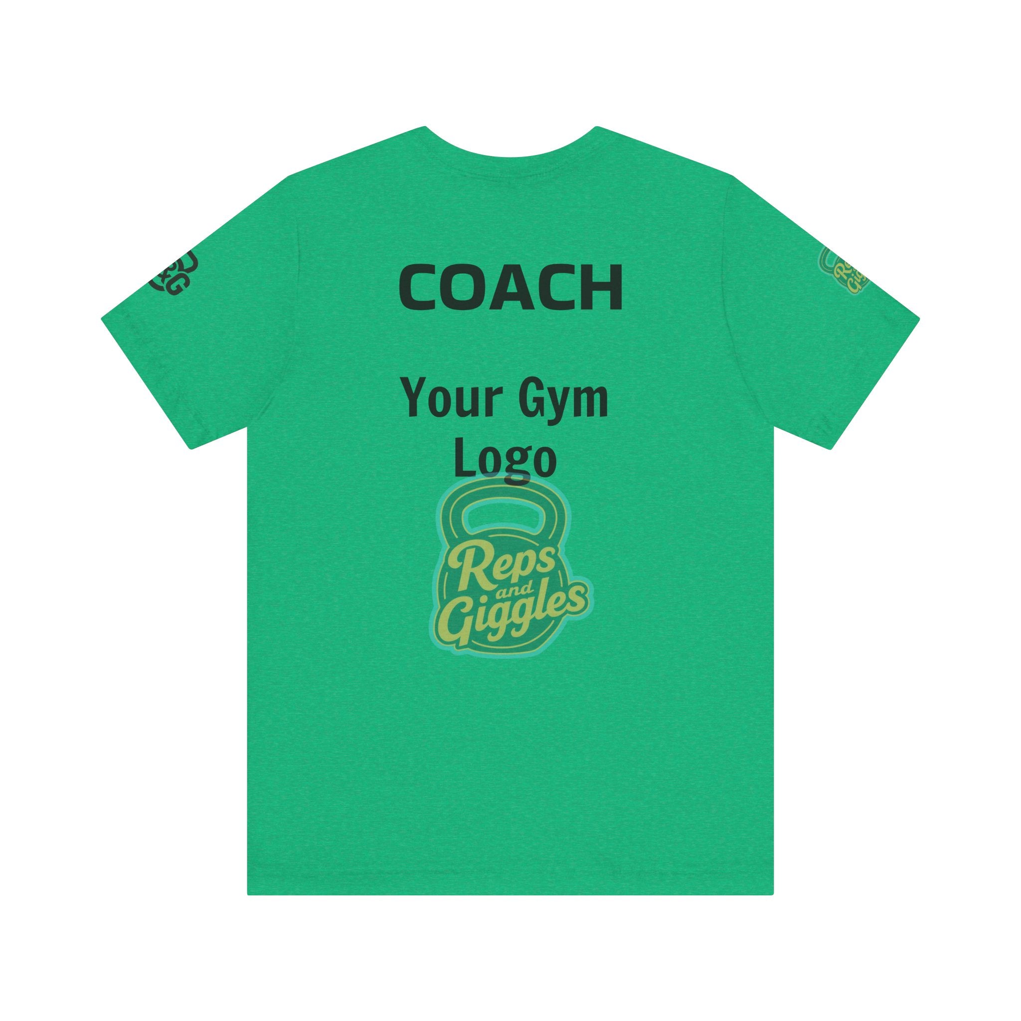 Apparently. With Your Gym Logo |CrossFit Coach Tee