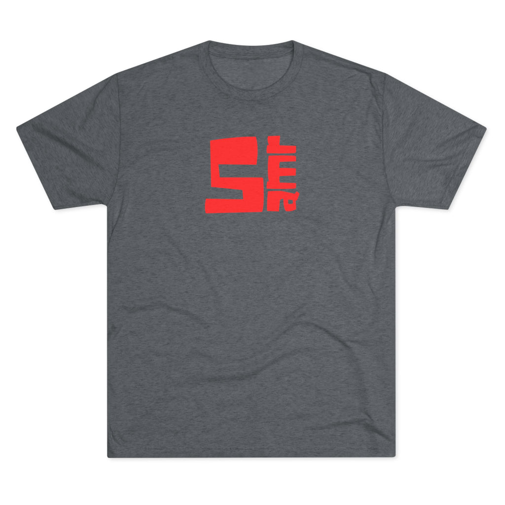 5 amr--Retro Red Tri-blend Tee