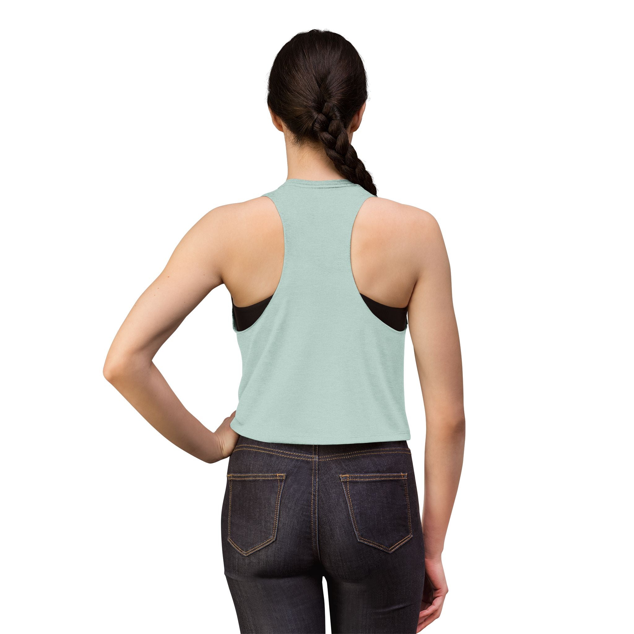 Hot Girls Lift Heavy Crop Top