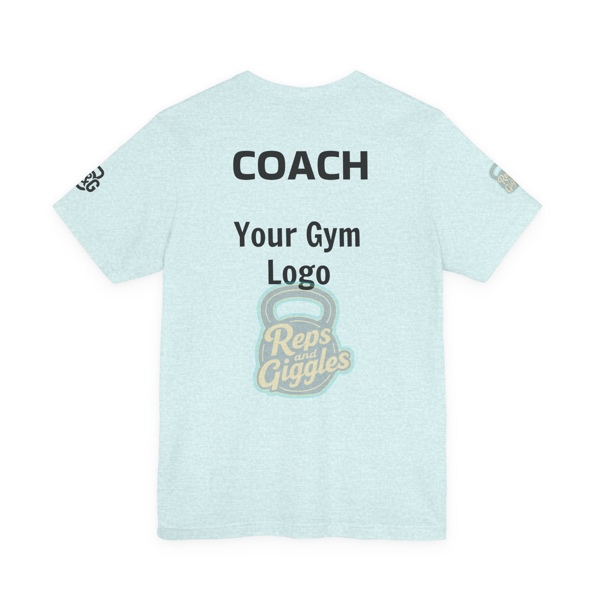 Apparently. With Your Gym Logo |CrossFit Coach Tee