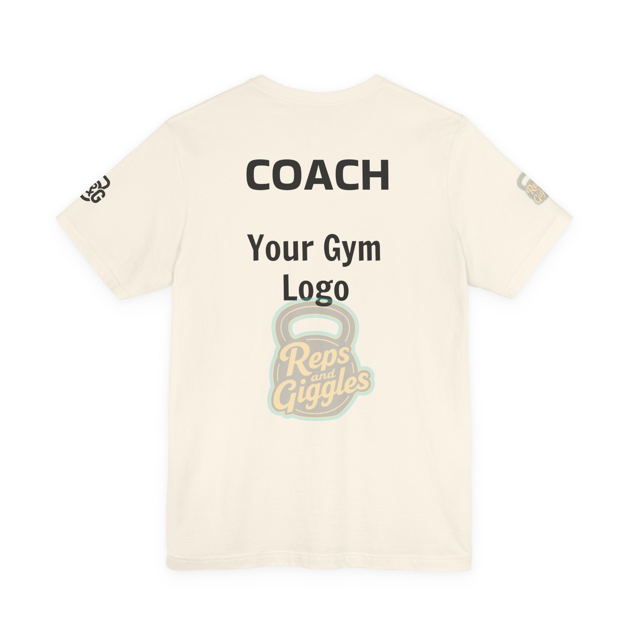 Apparently. With Your Gym Logo |CrossFit Coach Tee