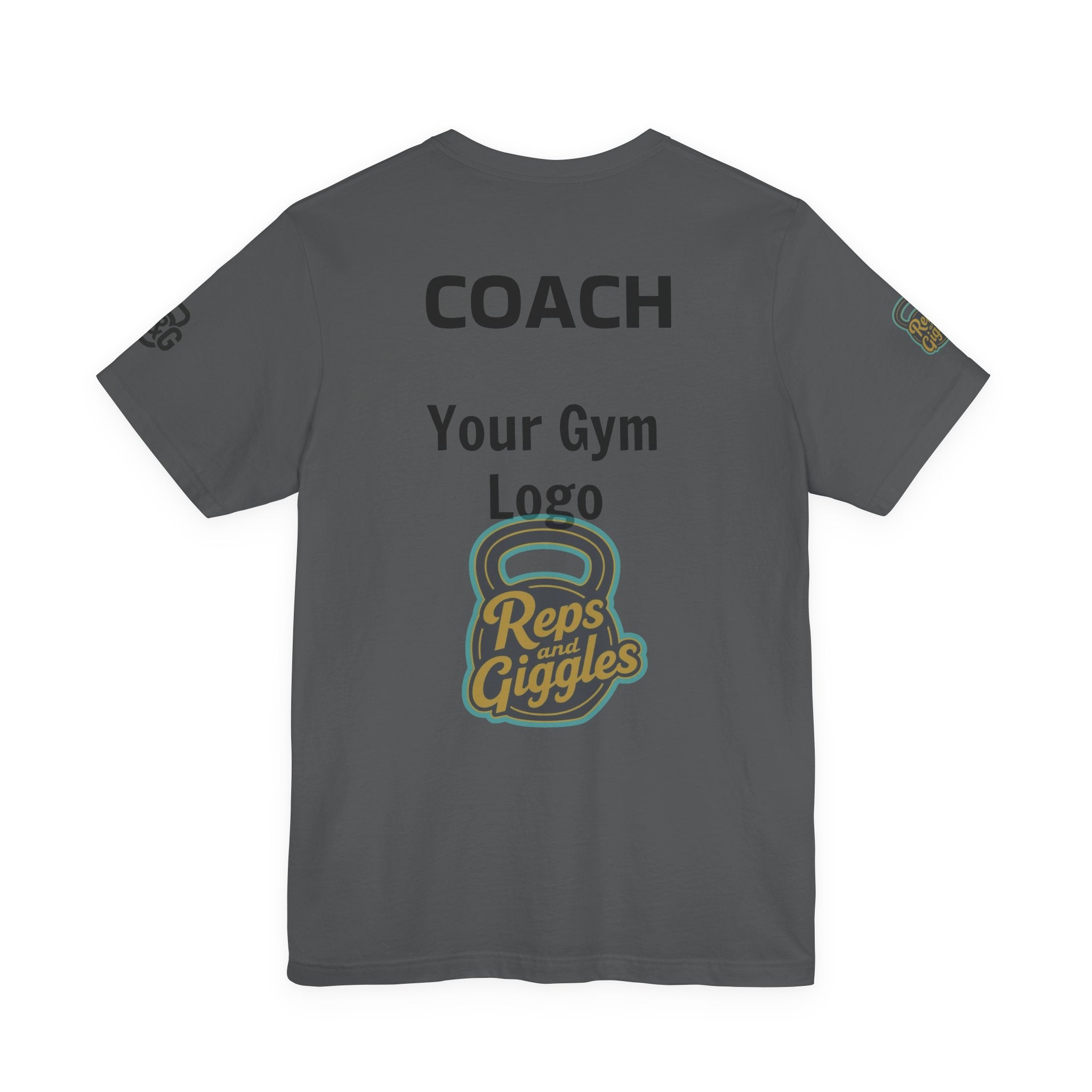 Apparently. With Your Gym Logo |CrossFit Coach Tee