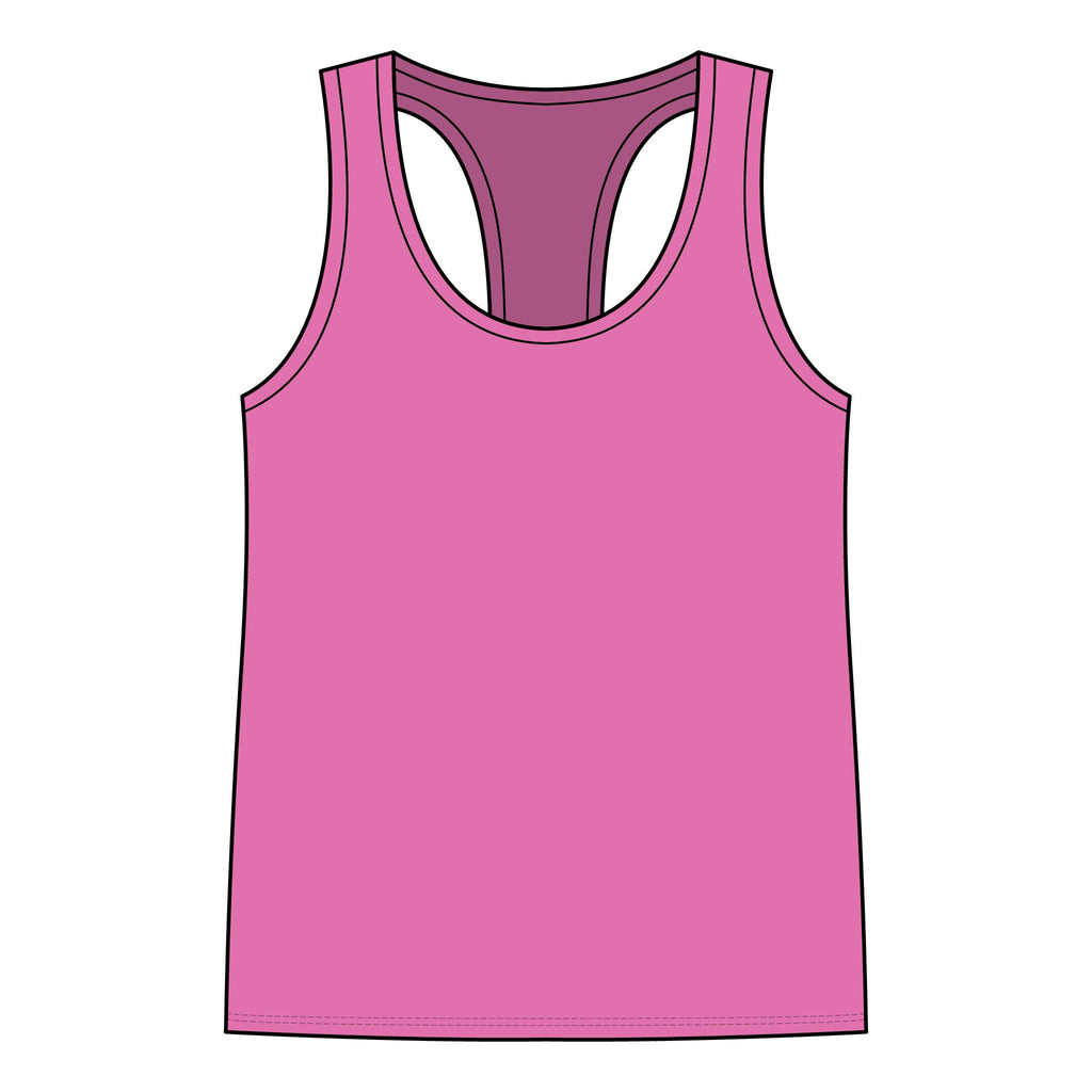 It's Fine Women's Jersey Racerback Tank