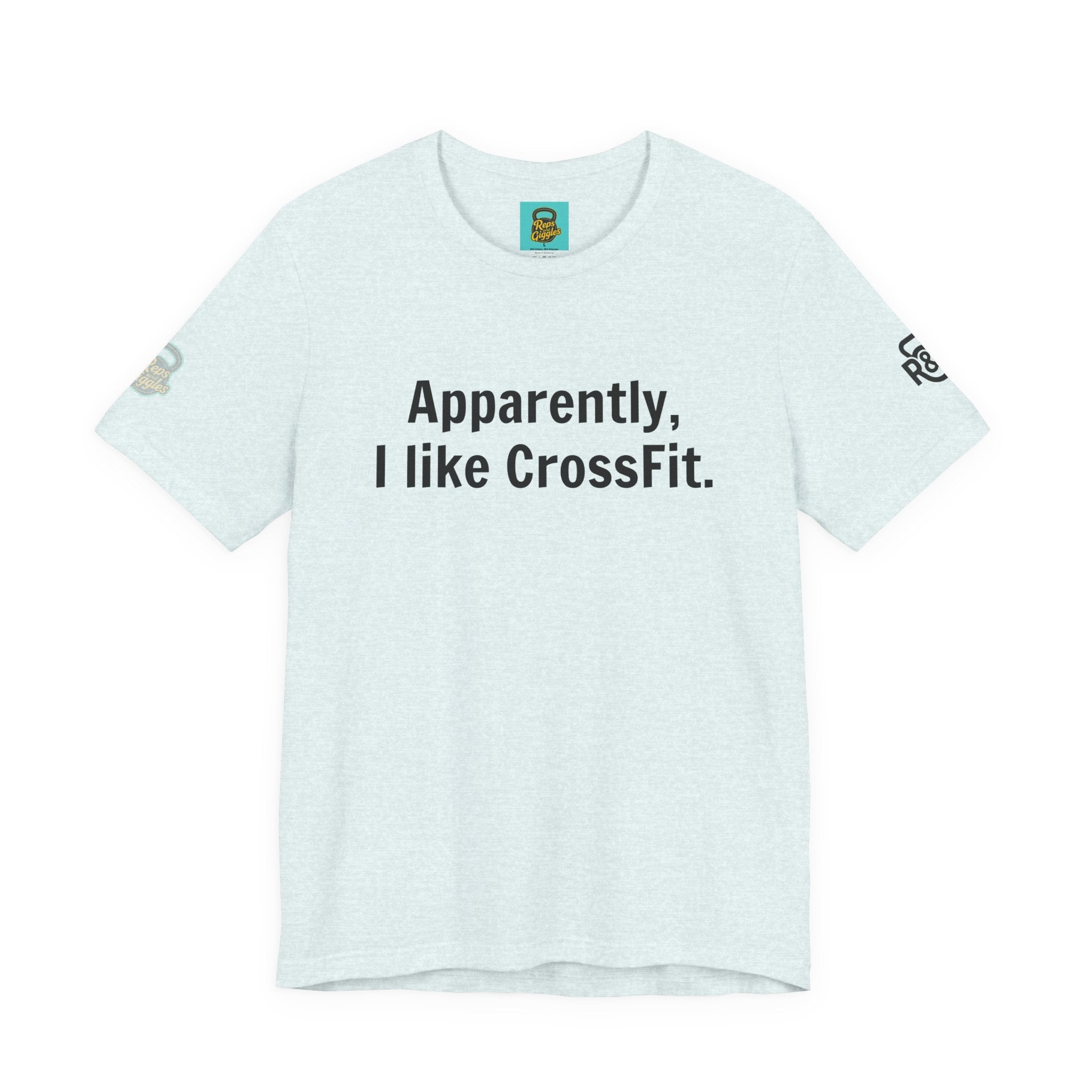 Apparently. With Your Gym Logo |CrossFit Coach Tee