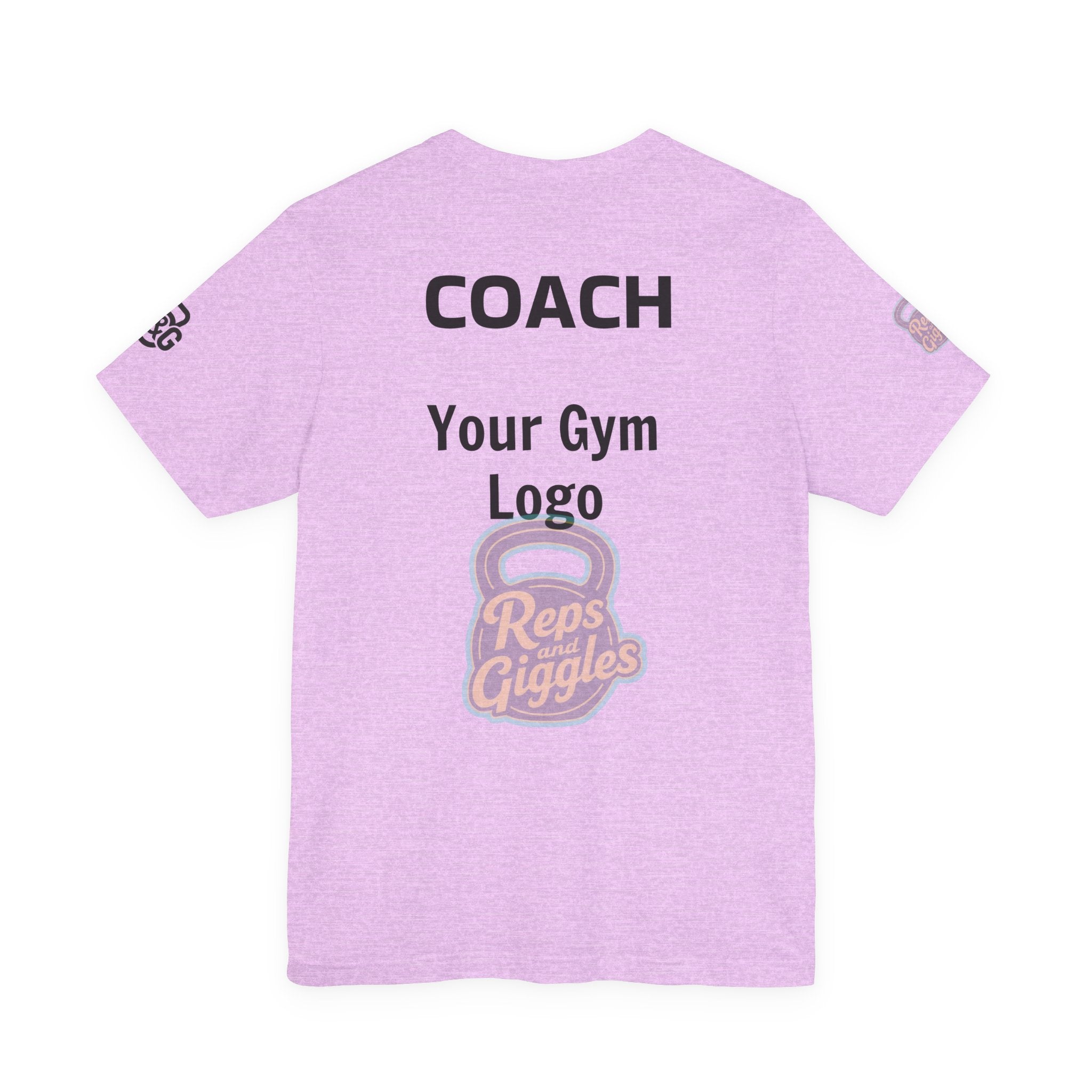 Apparently. With Your Gym Logo |CrossFit Coach Tee