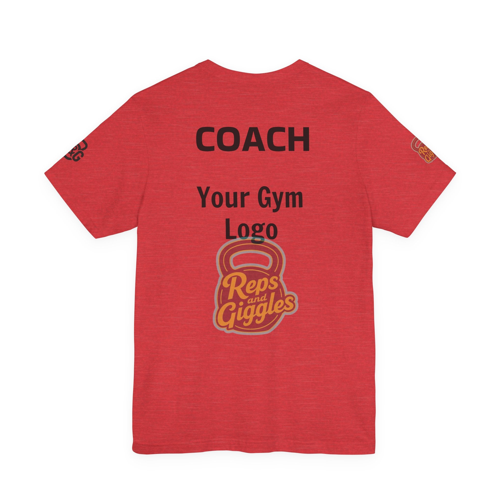 Apparently. With Your Gym Logo |CrossFit Coach Tee