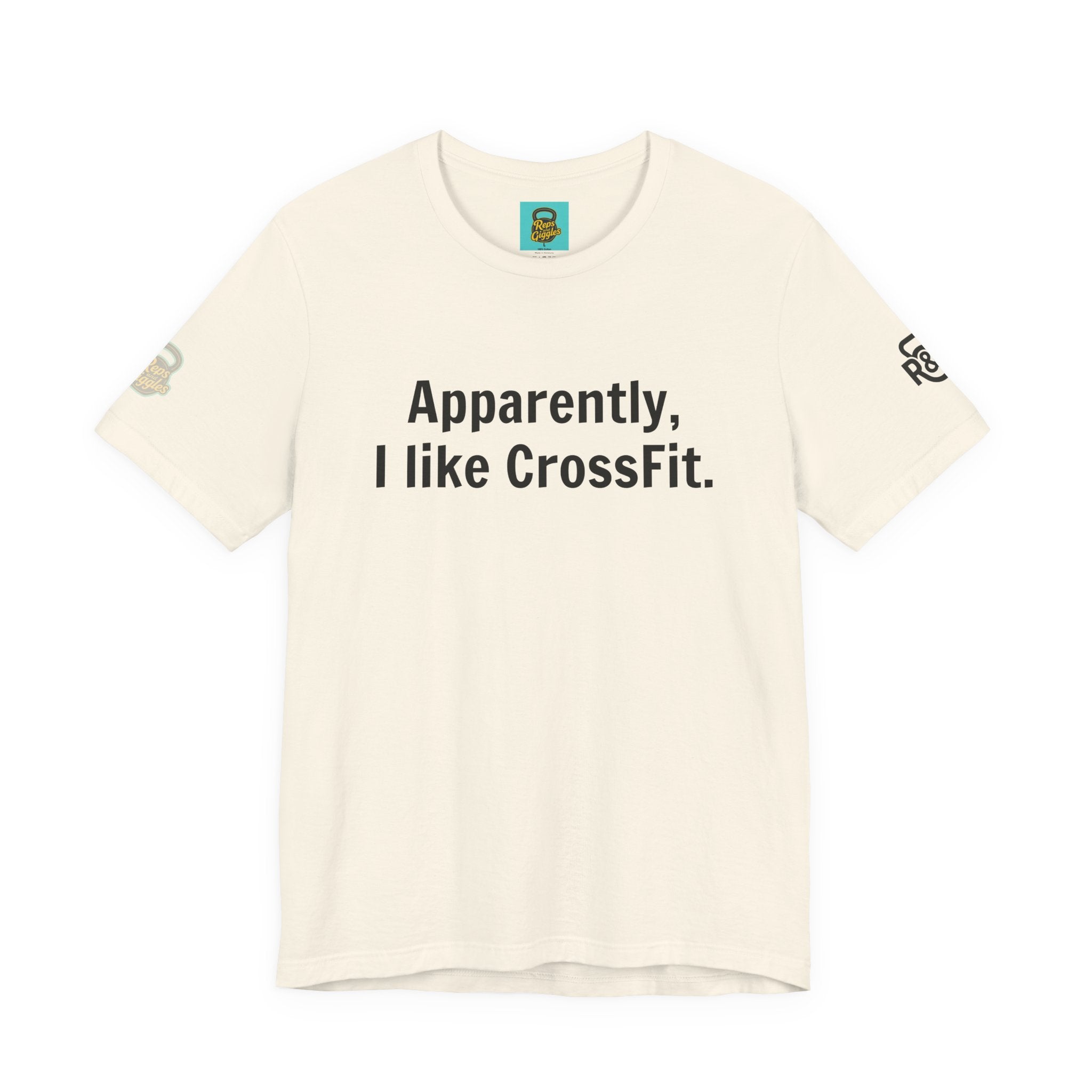Apparently. With Your Gym Logo |CrossFit Coach Tee