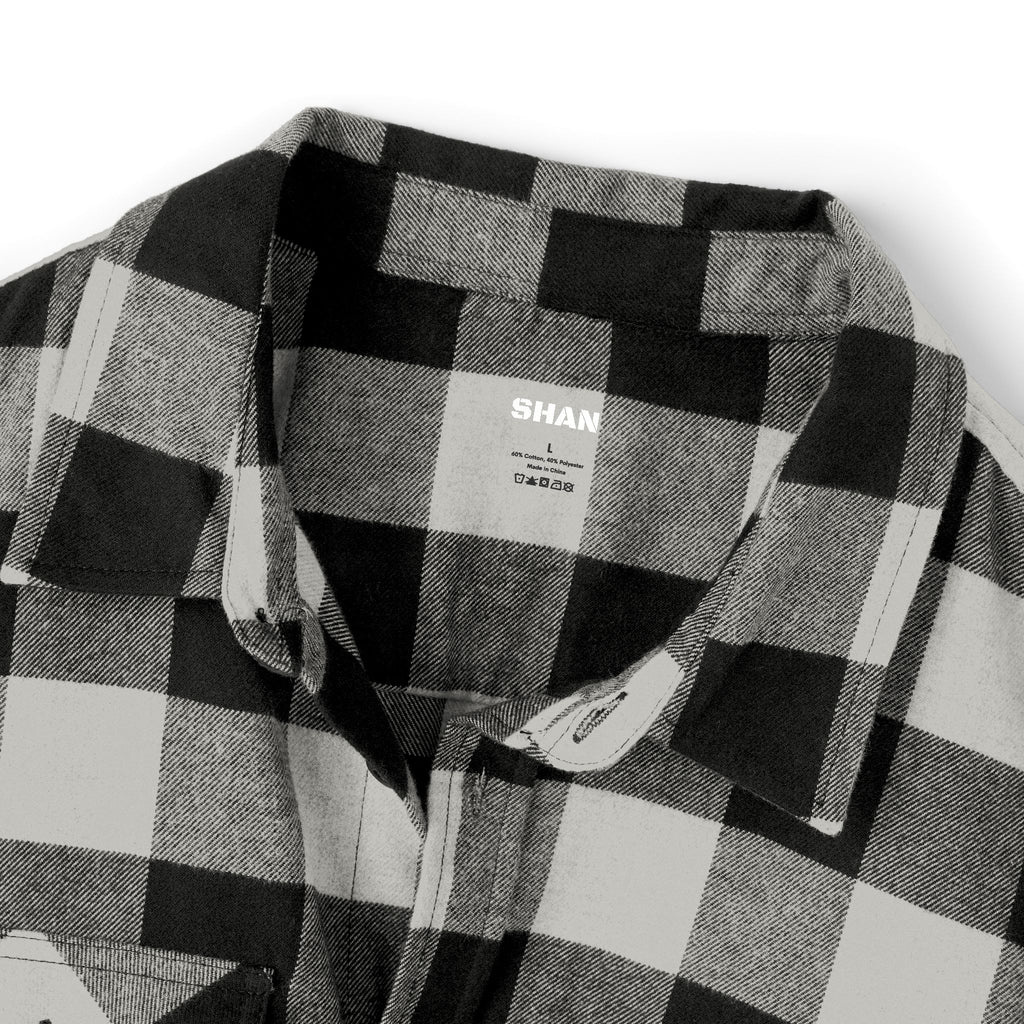 Unisex Flannel Shirt, Cozy Casual Style, Perfect for Outdoor Adventures, Great Gift for Coaches and All Seasons, Unique Fashion Statement