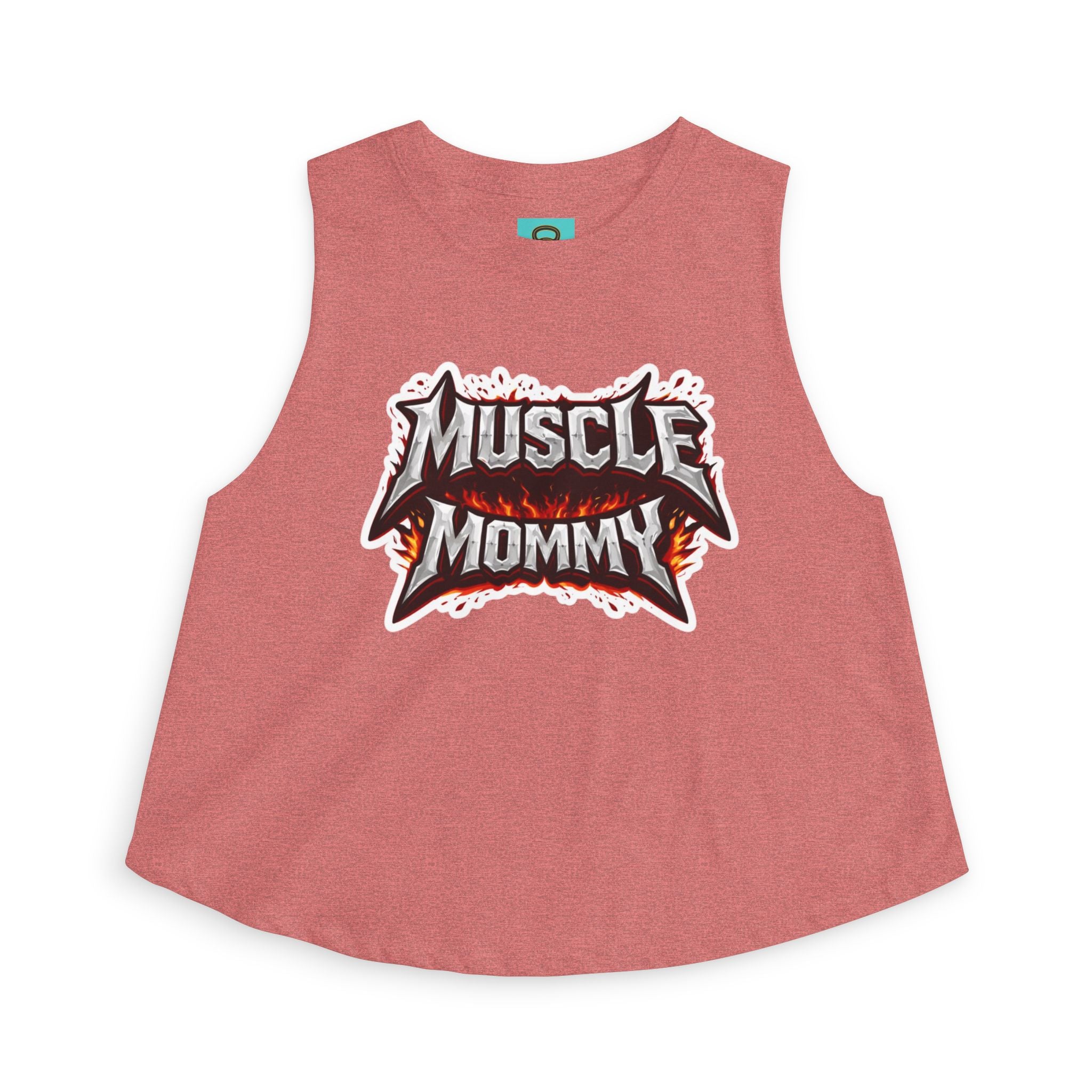 Muscle Mommy Crop Tank Top