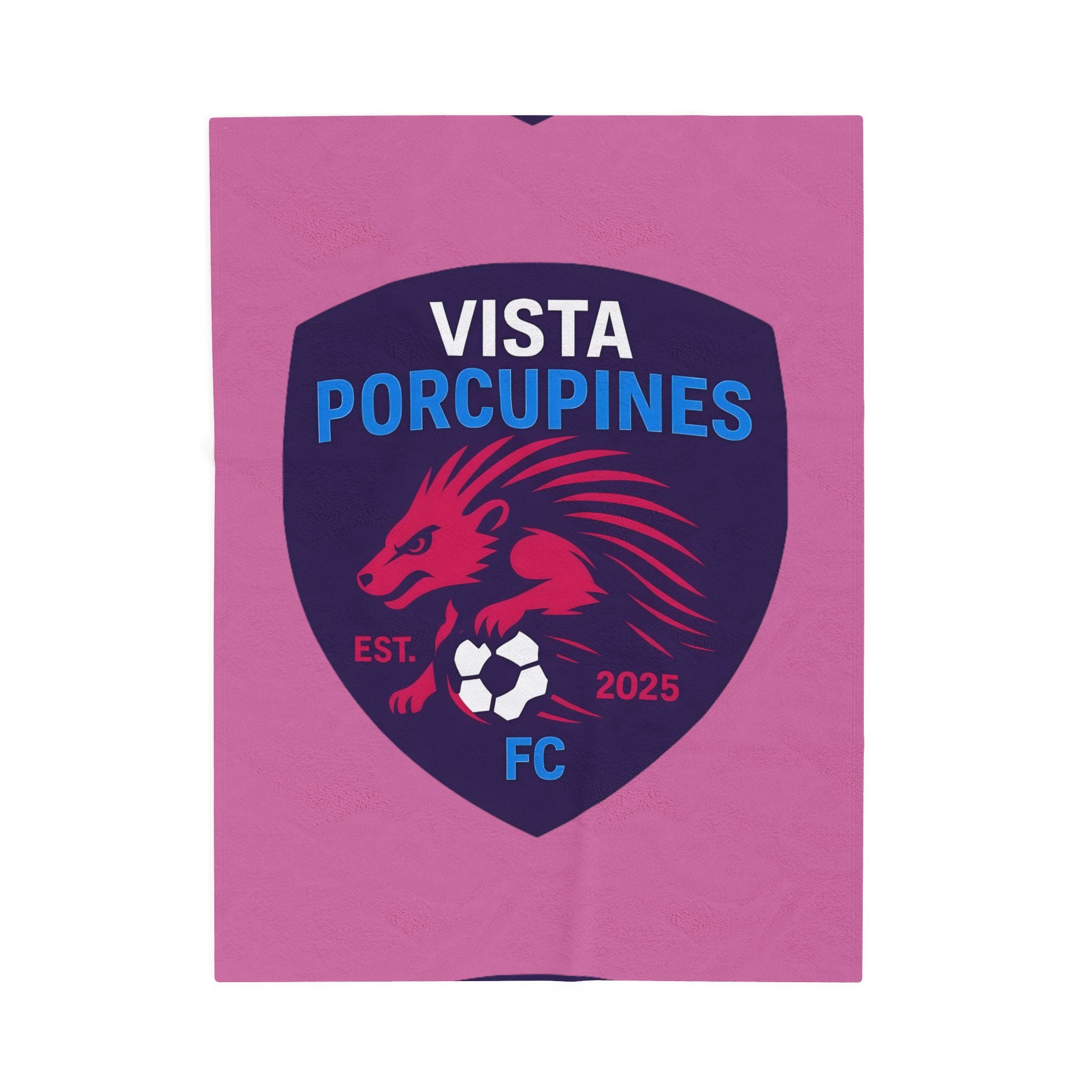 VISTA Porcupines -Vibrant Plush Blanket for Sports Lovers
