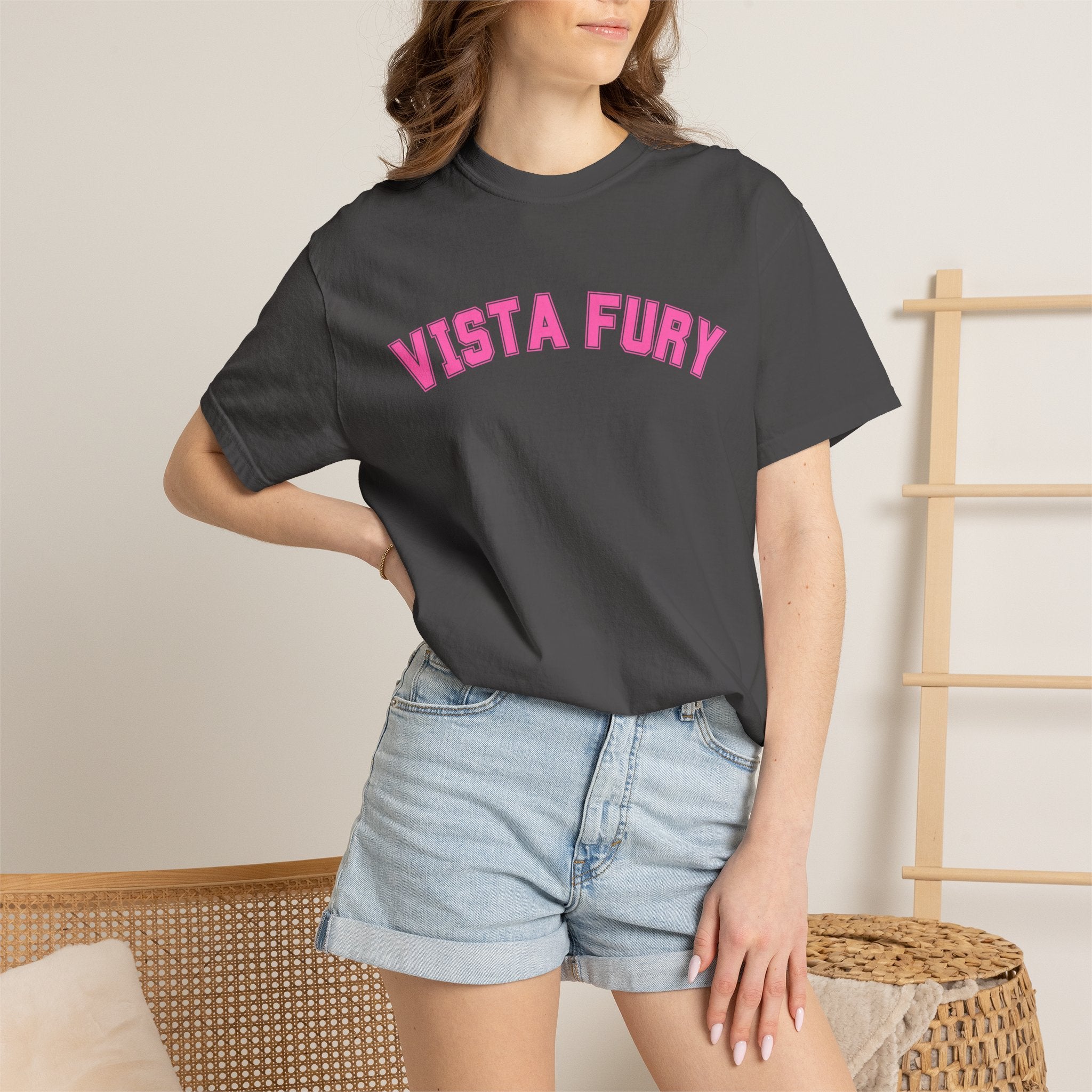 VISTA Fury Personalized Soccer T-Shirt —CHALKY MINT is Fury Turquoise