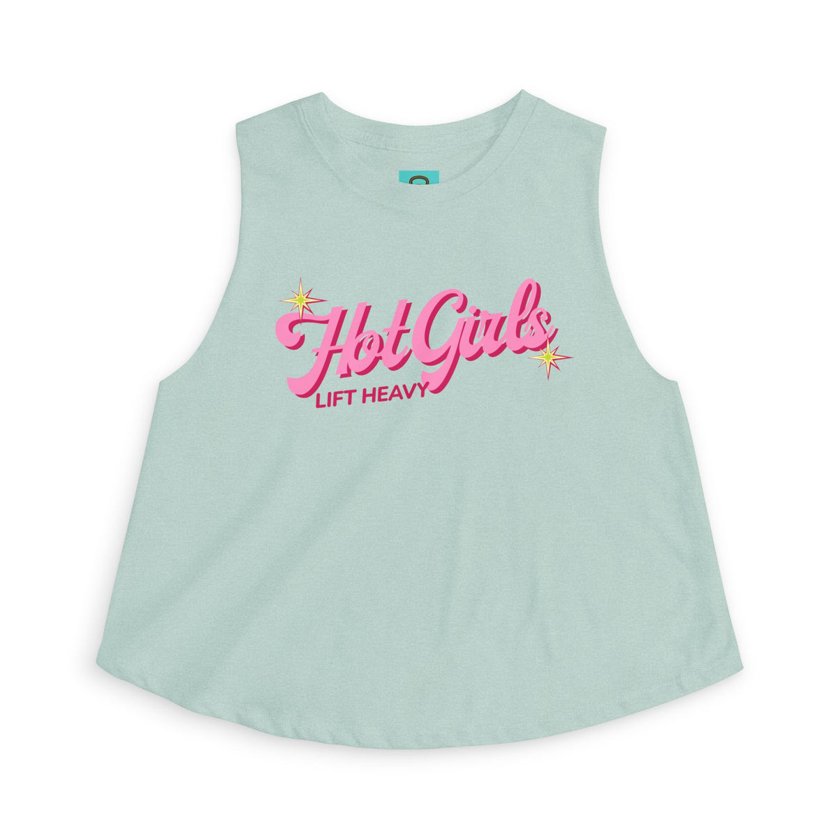 Hot Girls Lift Heavy Crop Top