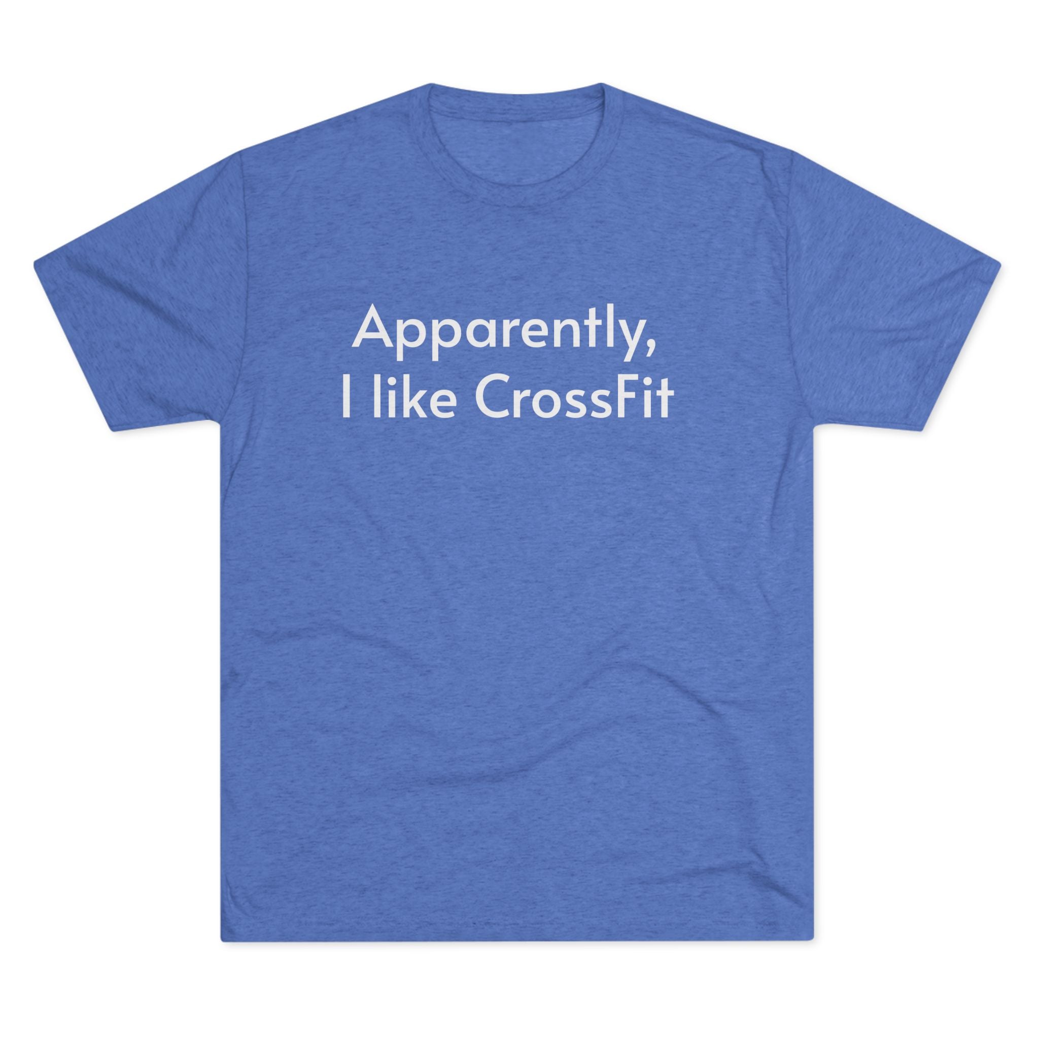 Apparently | CrossFit Coach Unisex Tri-Blend Tee