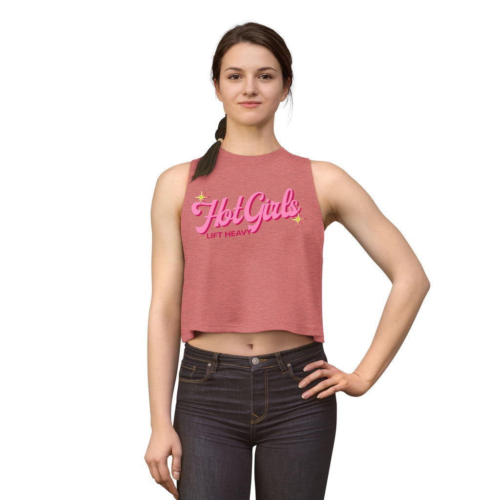 Hot Girls Lift Heavy Crop Top