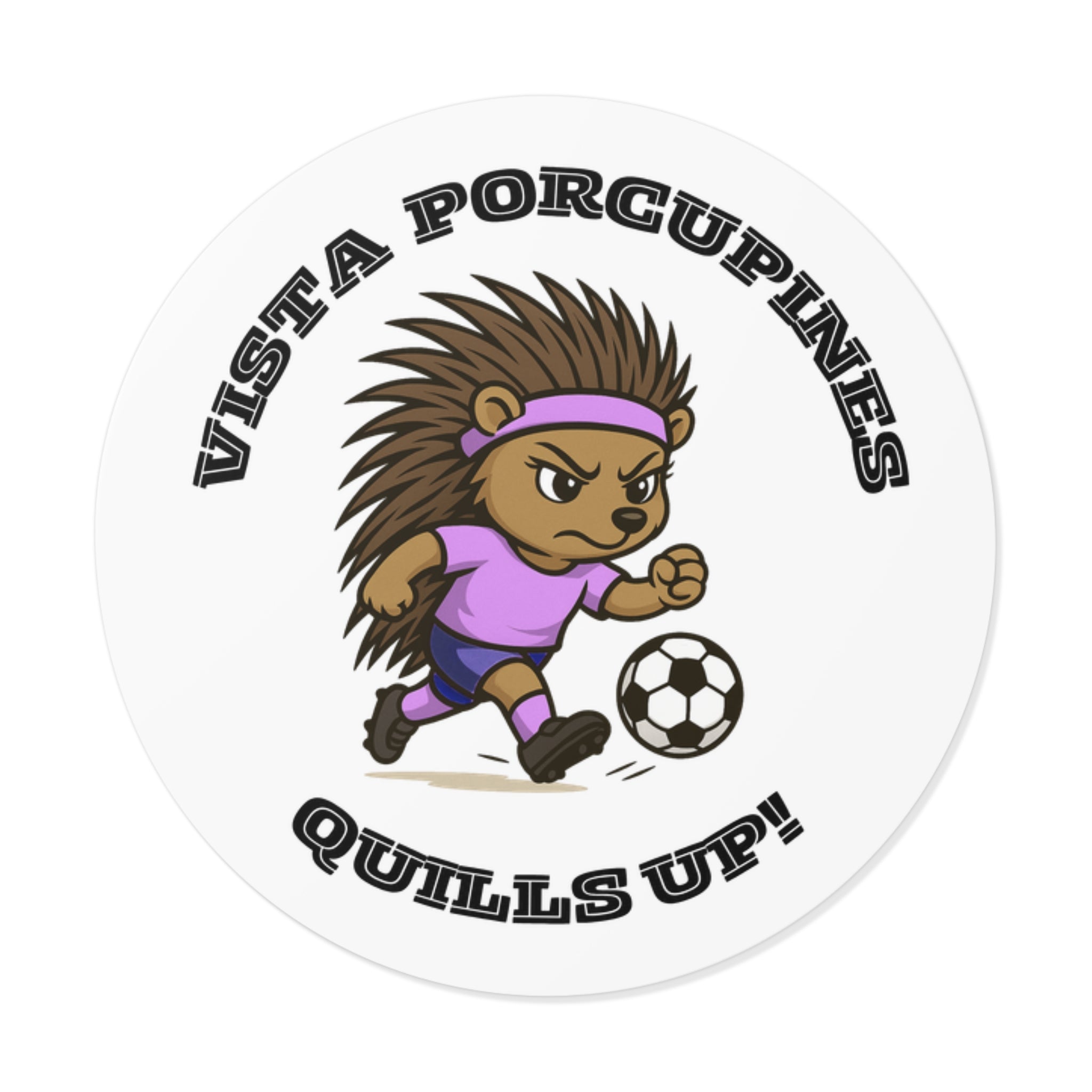VISTA Porcupines "Quills Up" Stickers