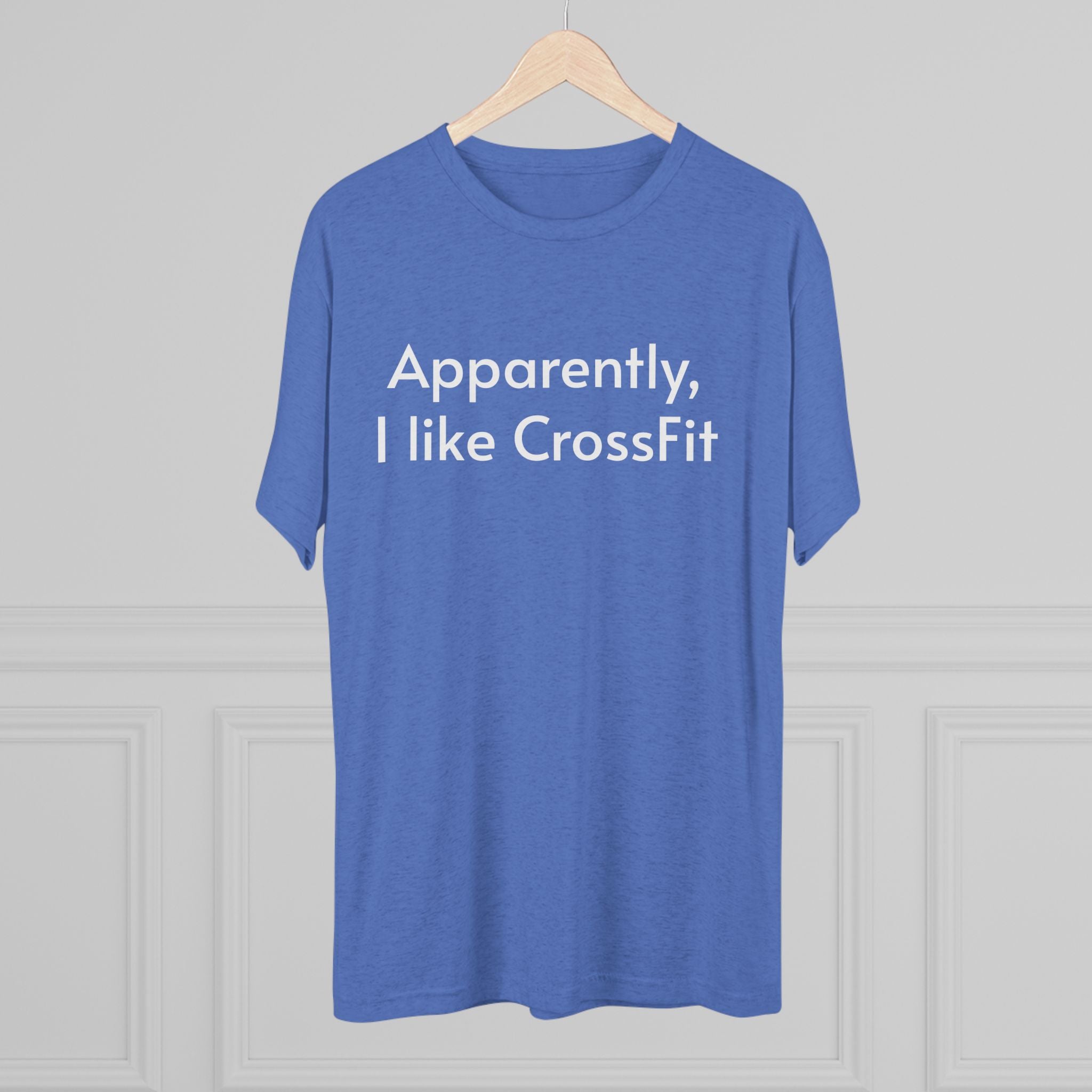 Apparently | CrossFit Coach Unisex Tri-Blend Tee