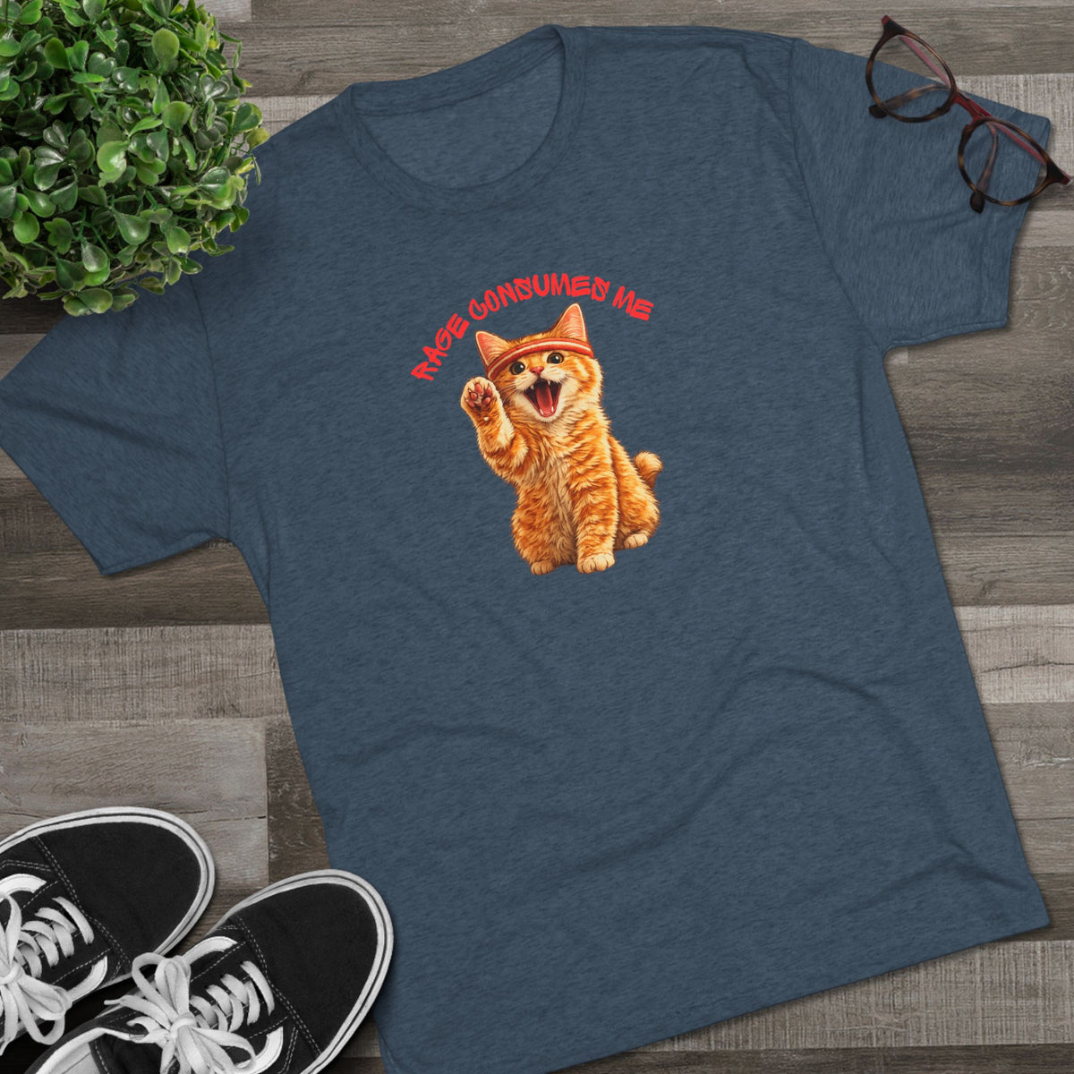 Rage Consumes Me Tri-blend Tee