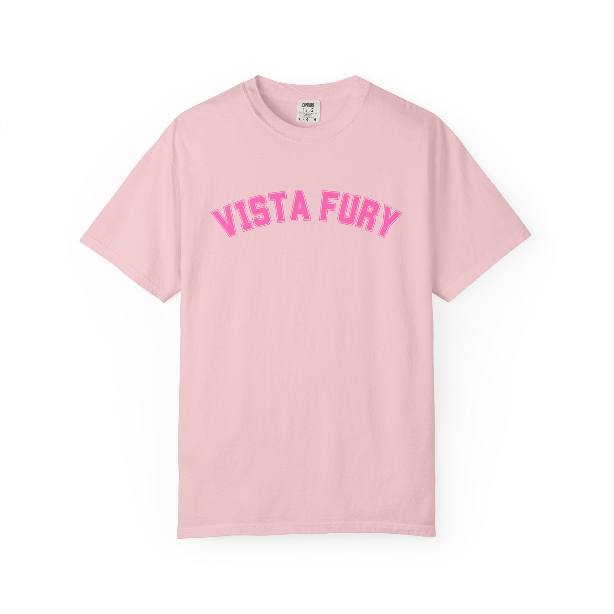 Vista Fury Personalized Soccer Tee — Women's Soccer Graphic T-Shirt