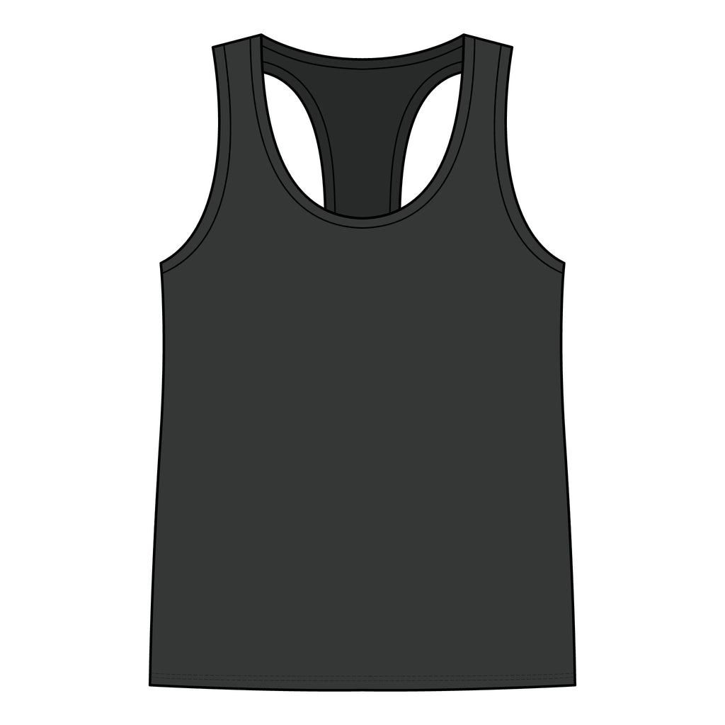 It's Fine Women's Jersey Racerback Tank