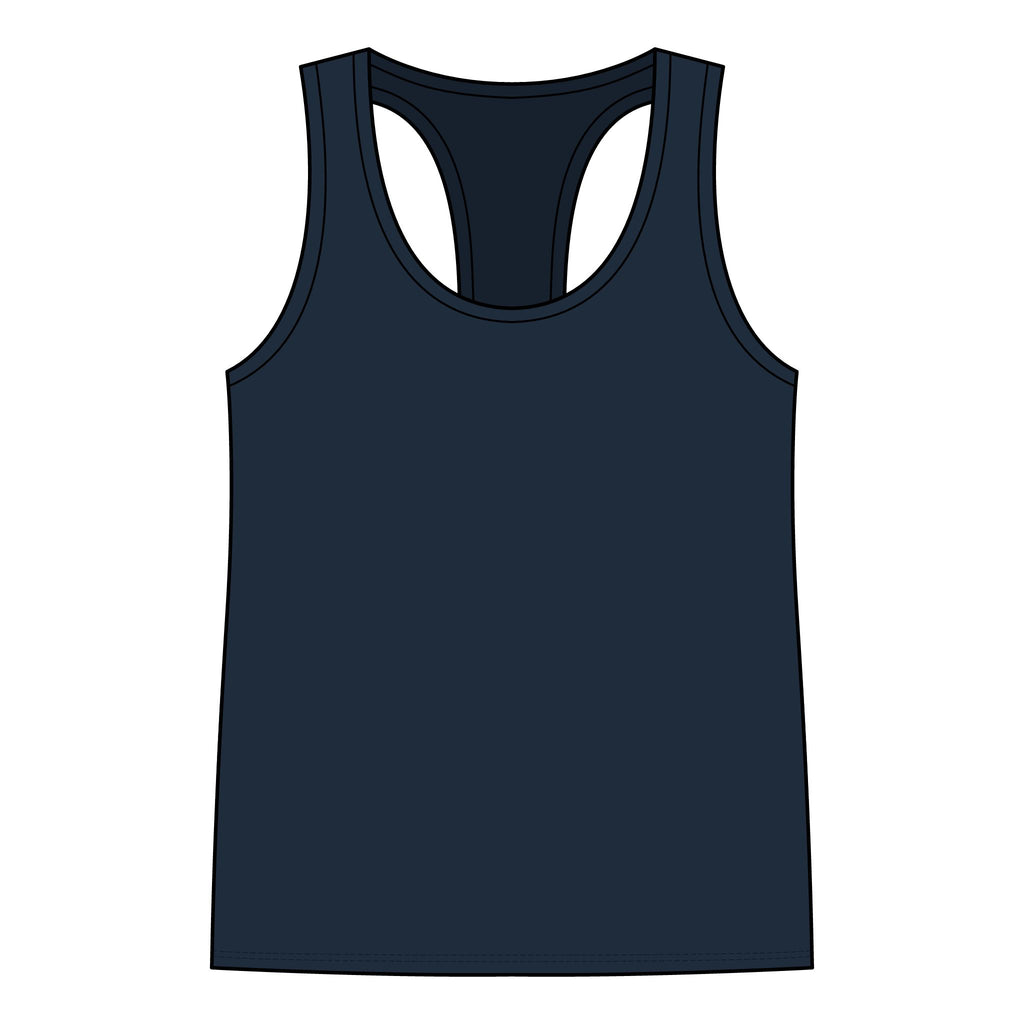 It's Fine Women's Jersey Racerback Tank
