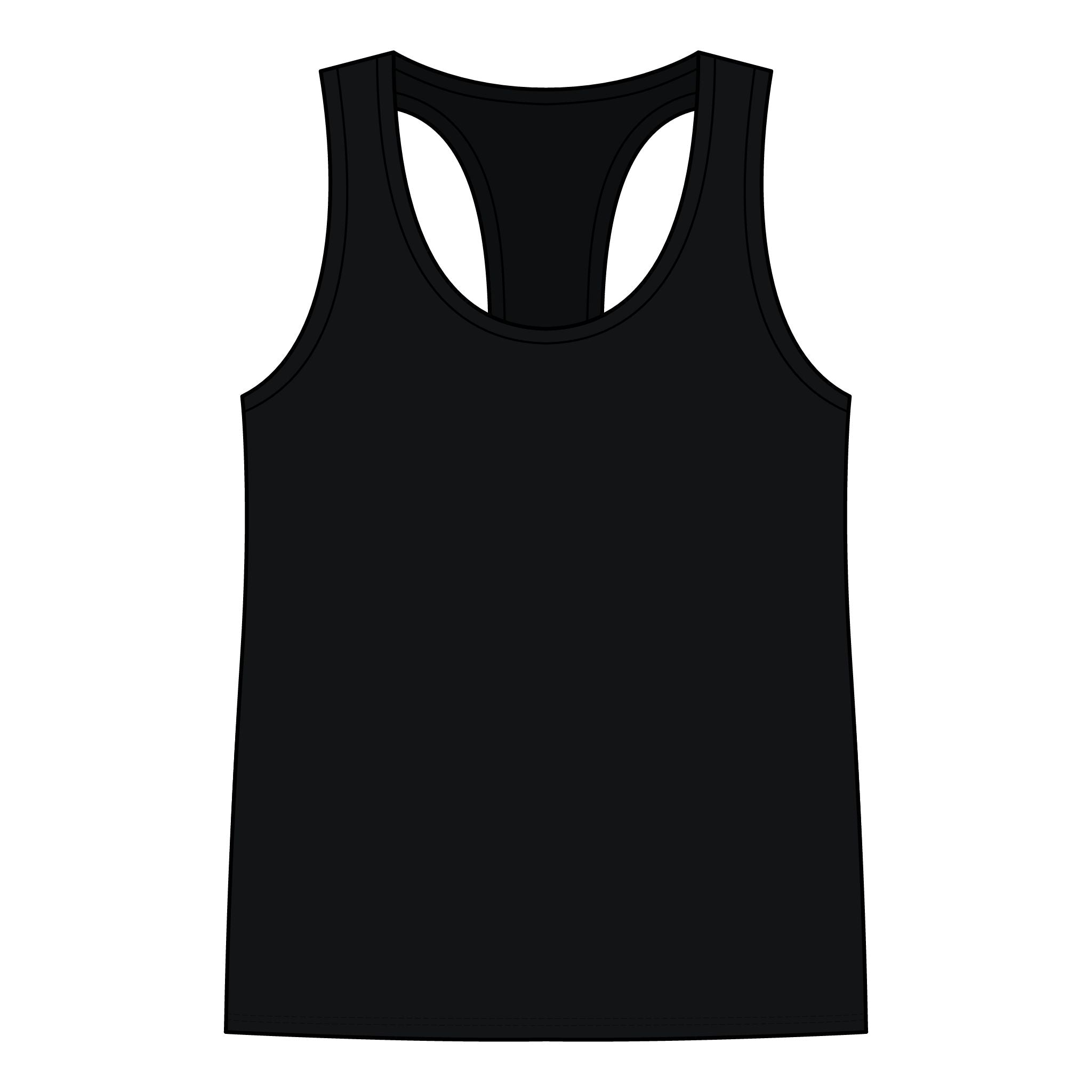 It's Fine Women's Jersey Racerback Tank