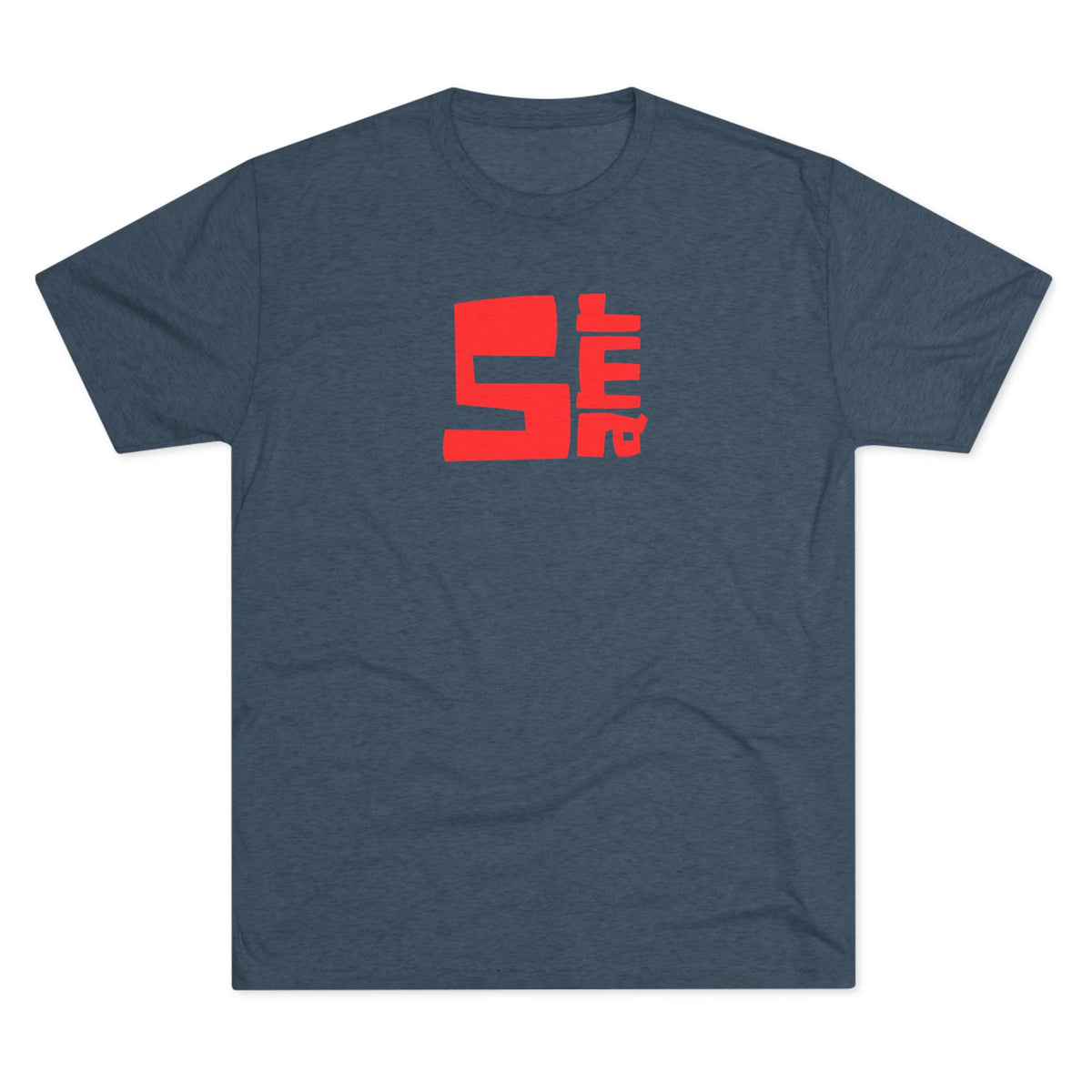 5 amr--Retro Red Tri-blend Tee