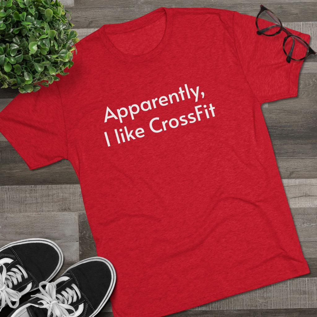 Apparently | CrossFit Coach Unisex Tri-Blend Tee