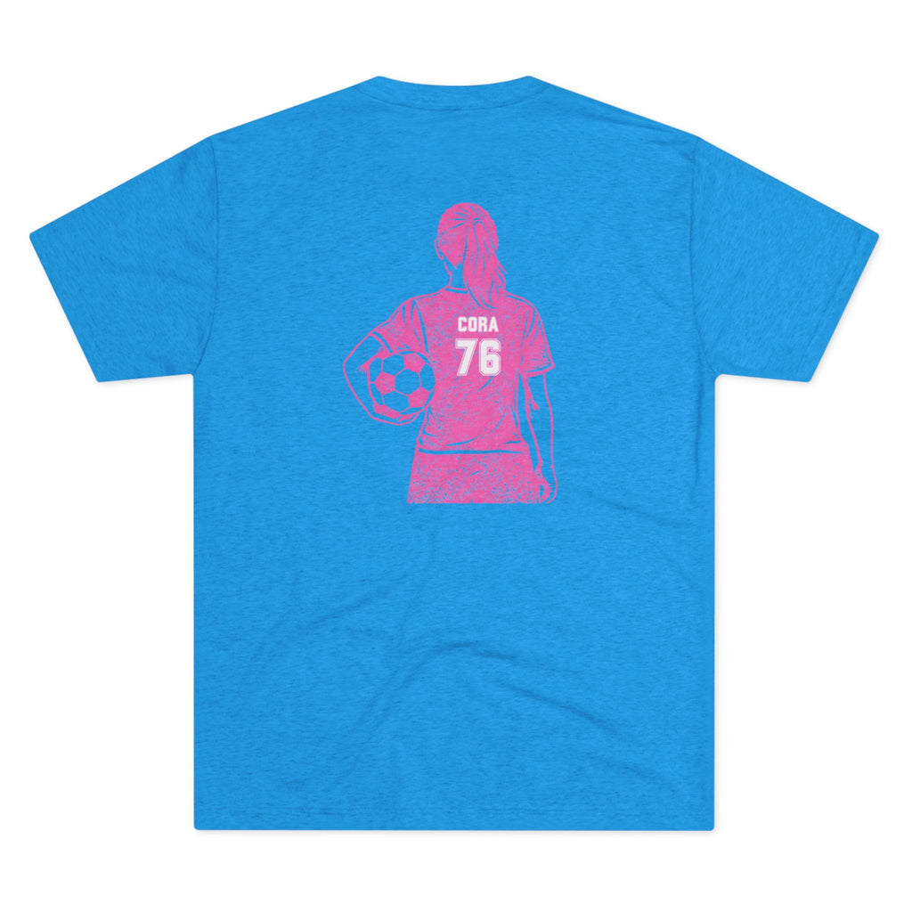 VISTA Porcupines Personalized Soccer Tee — Personalized Back-Name And Number