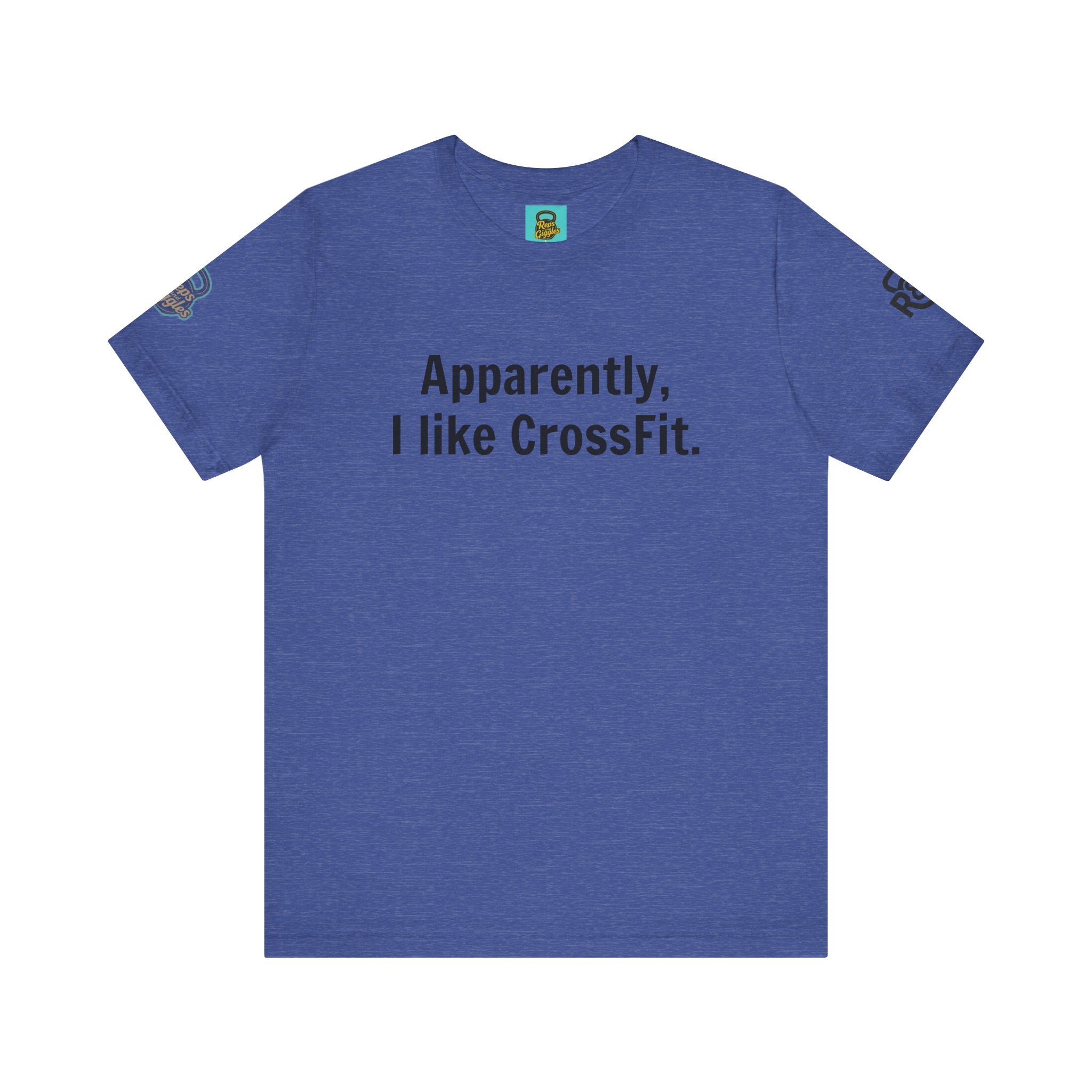 Apparently. With Your Gym Logo |CrossFit Coach Tee