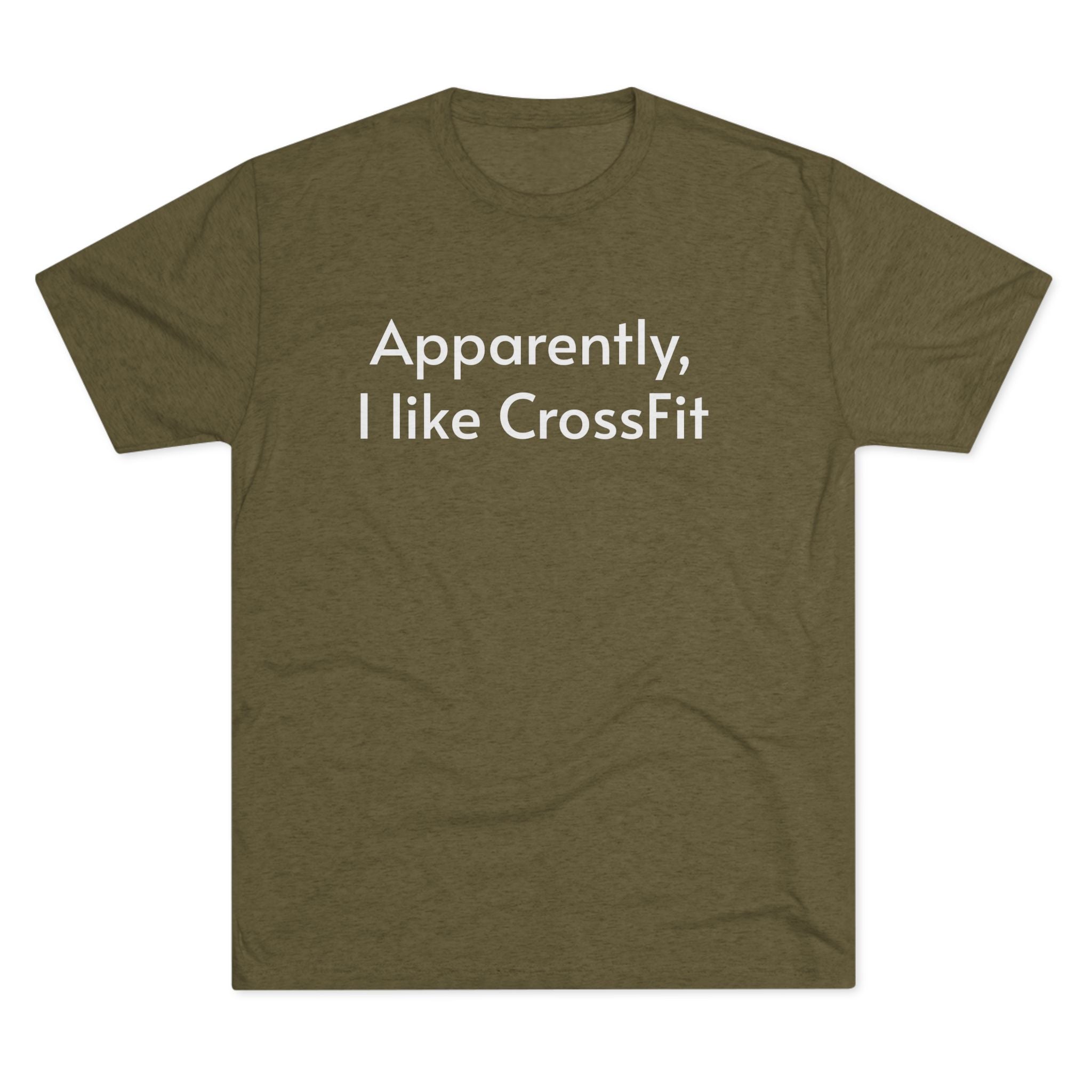 Apparently | CrossFit Coach Unisex Tri-Blend Tee