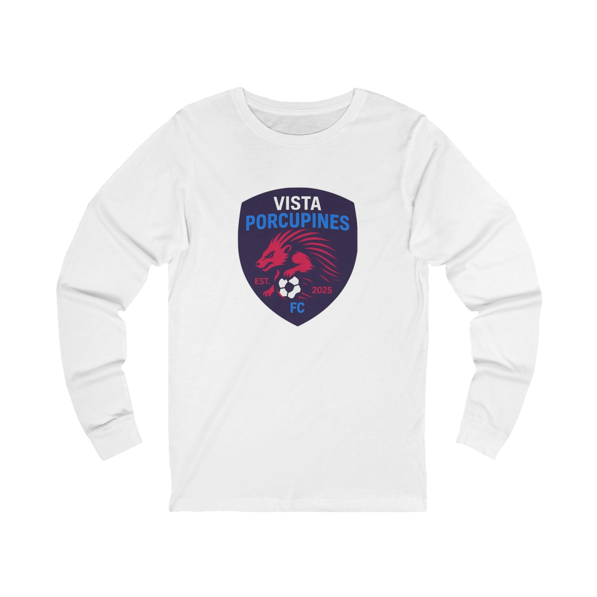 VISTA Porcupines ADULT FC Long Sleeve Tee