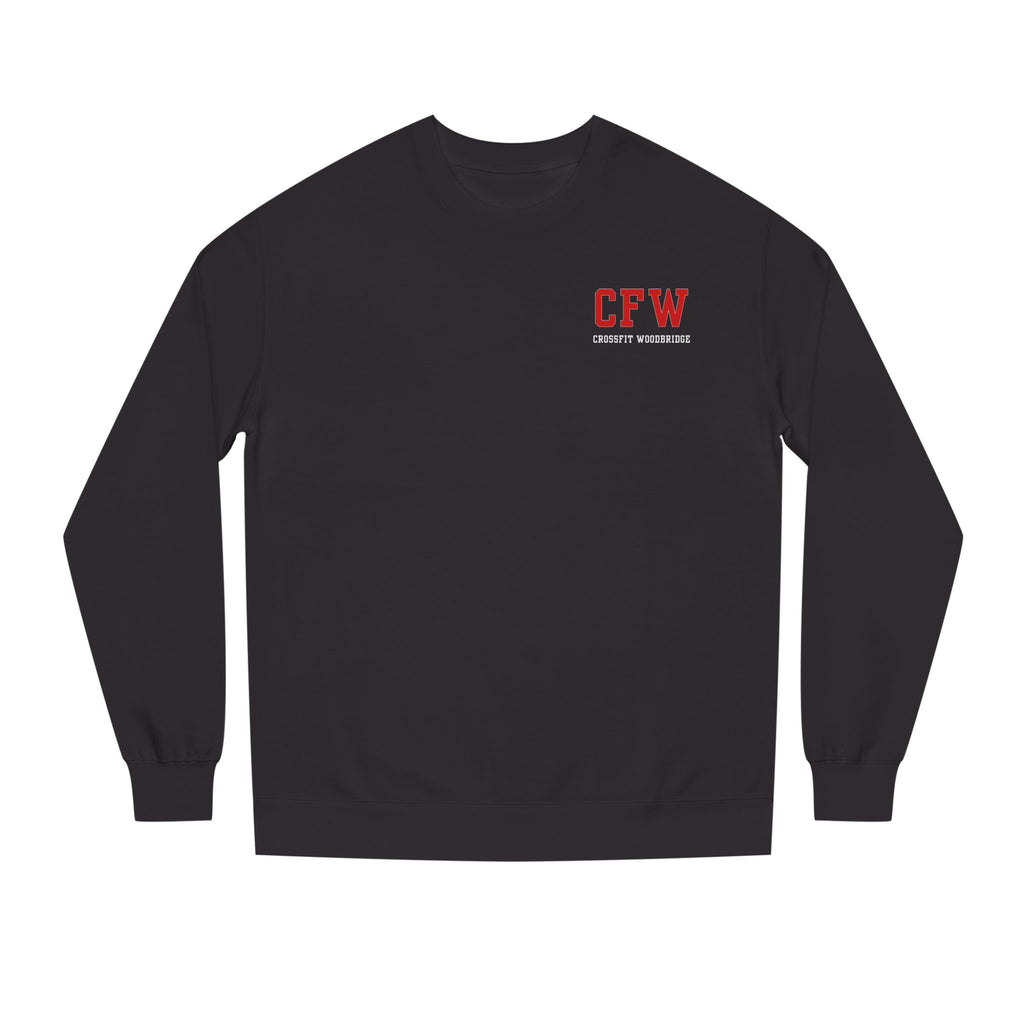 Crewneck Sweatshirt — "I’m Nicer After CrossFit" CrossFit Woodridge Gym Apparel